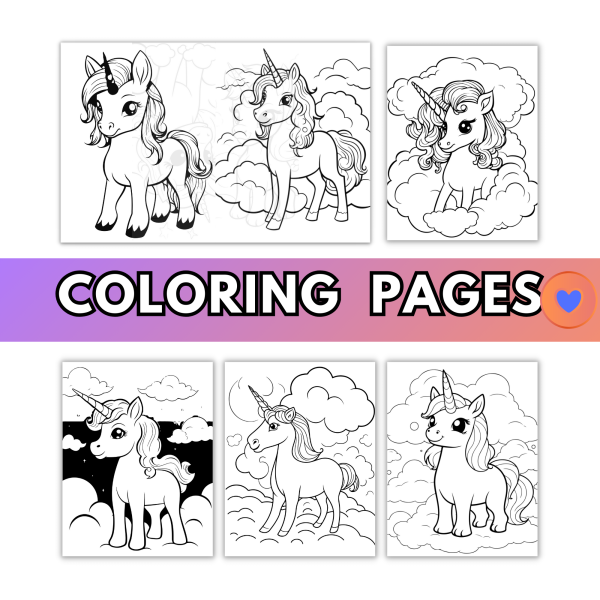 COLORFUL PERFECTION UNICORN FANTASY COLORING BOOK - Image 7