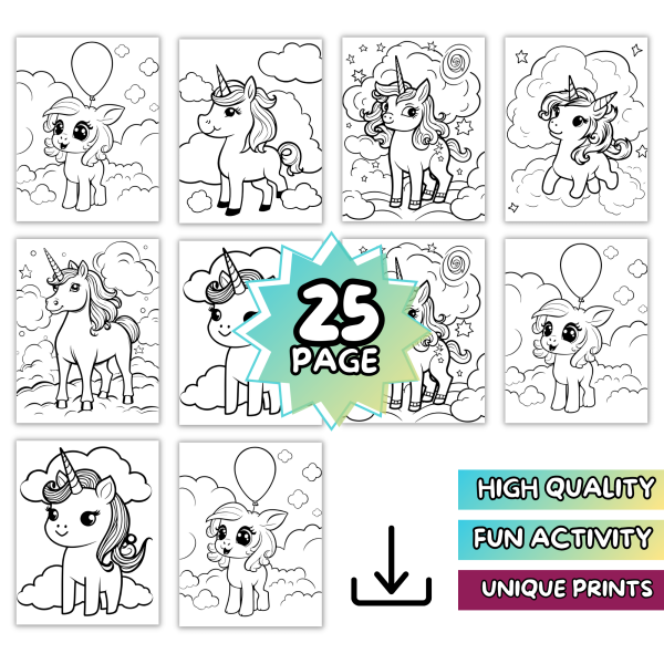 COLORFUL PERFECTION UNICORN COLORING BOOK - Image 6