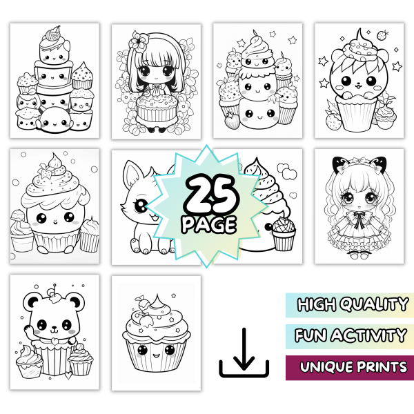 Colourful Perfection Cute Fruity Coloring book - Image 6