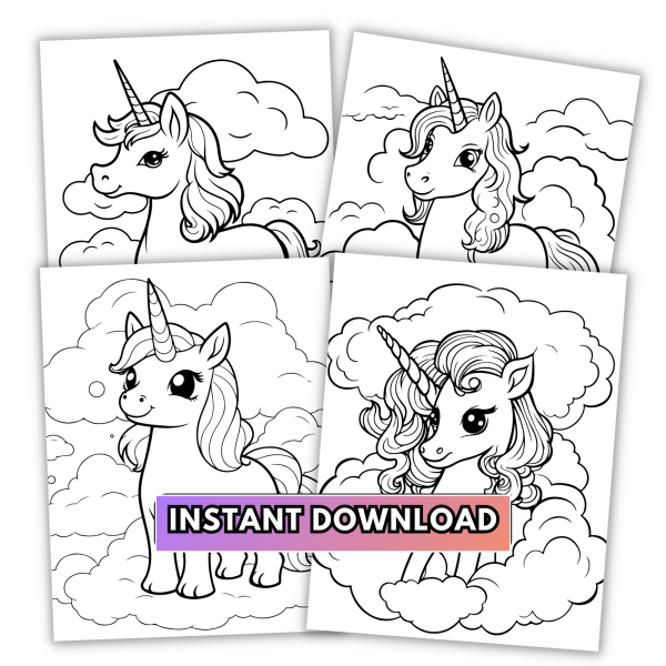 COLORFUL PERFECTION UNICORN FANTASY COLORING BOOK - Image 5