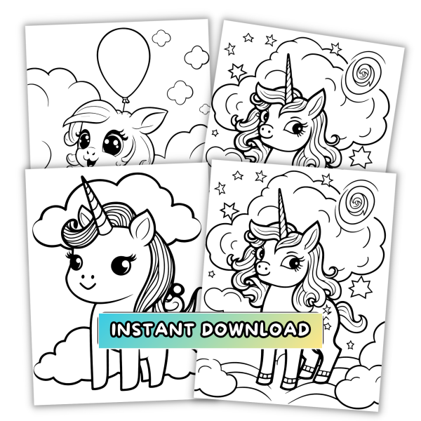 COLORFUL PERFECTION UNICORN COLORING BOOK - Image 5