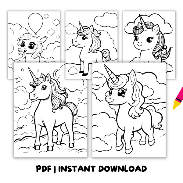 COLORFUL PERFECTION UNICORN COLORING BOOK - Image 4