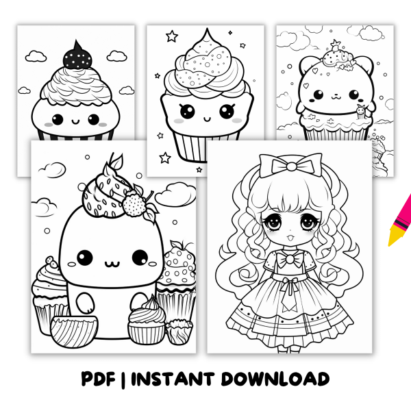 A Treat for Every Page -A COLORING BOOK - Image 3