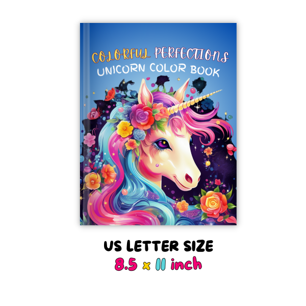 COLORFUL PERFECTION UNICORN COLORING BOOK - Image 3