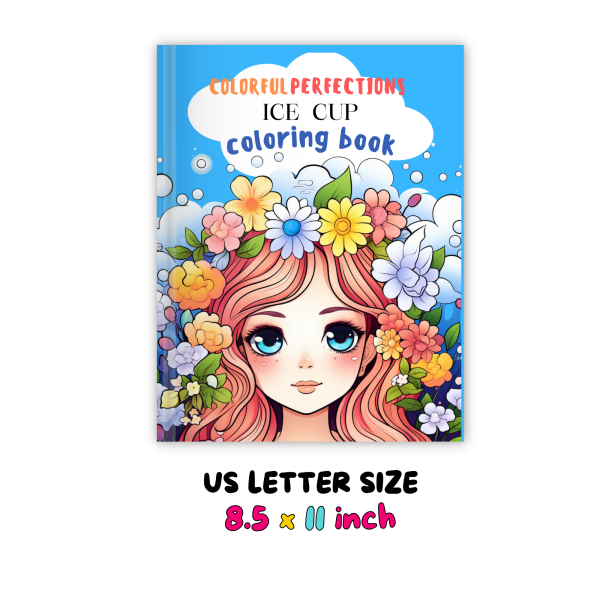 CUTE CUPCAKE Coloring book by Colorful perfection - Image 3