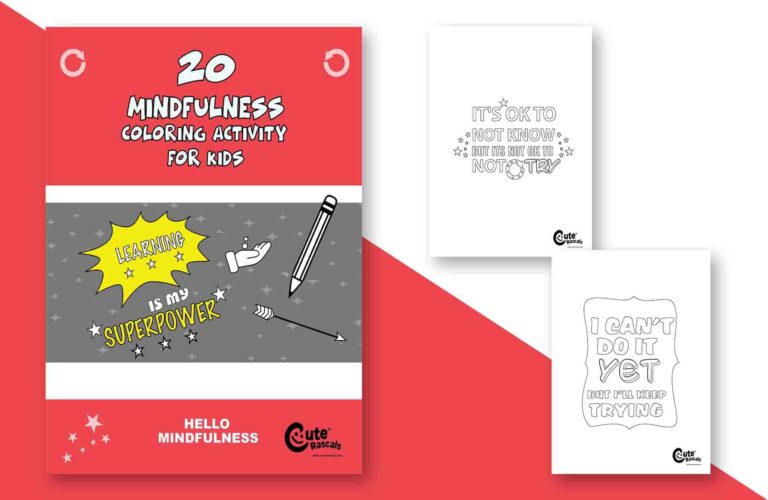 Easy! 20 Mindful Coloring Pages For Your Kid’s Development