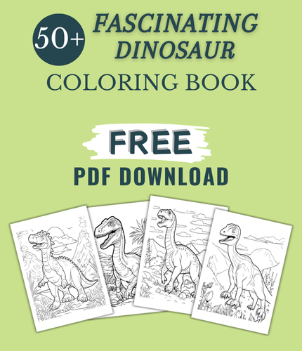 47 Fascinating Dinosaur Coloring Pages For Kids & Adults (FREE DOWNLOAD)