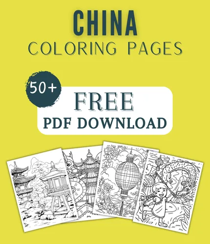 47 Best China Coloring Pages For Kids & Adults