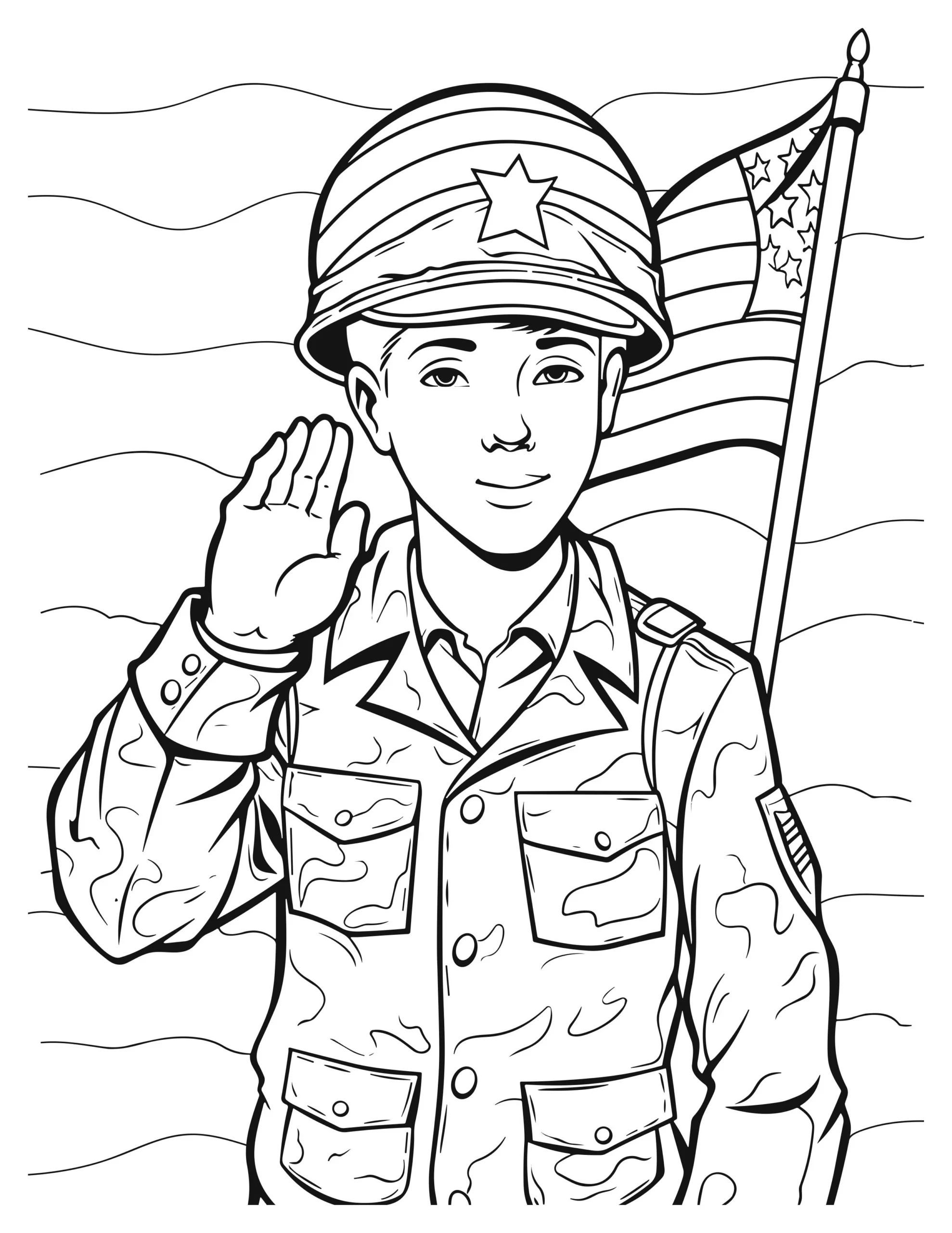 4th of July Coloring Pages
