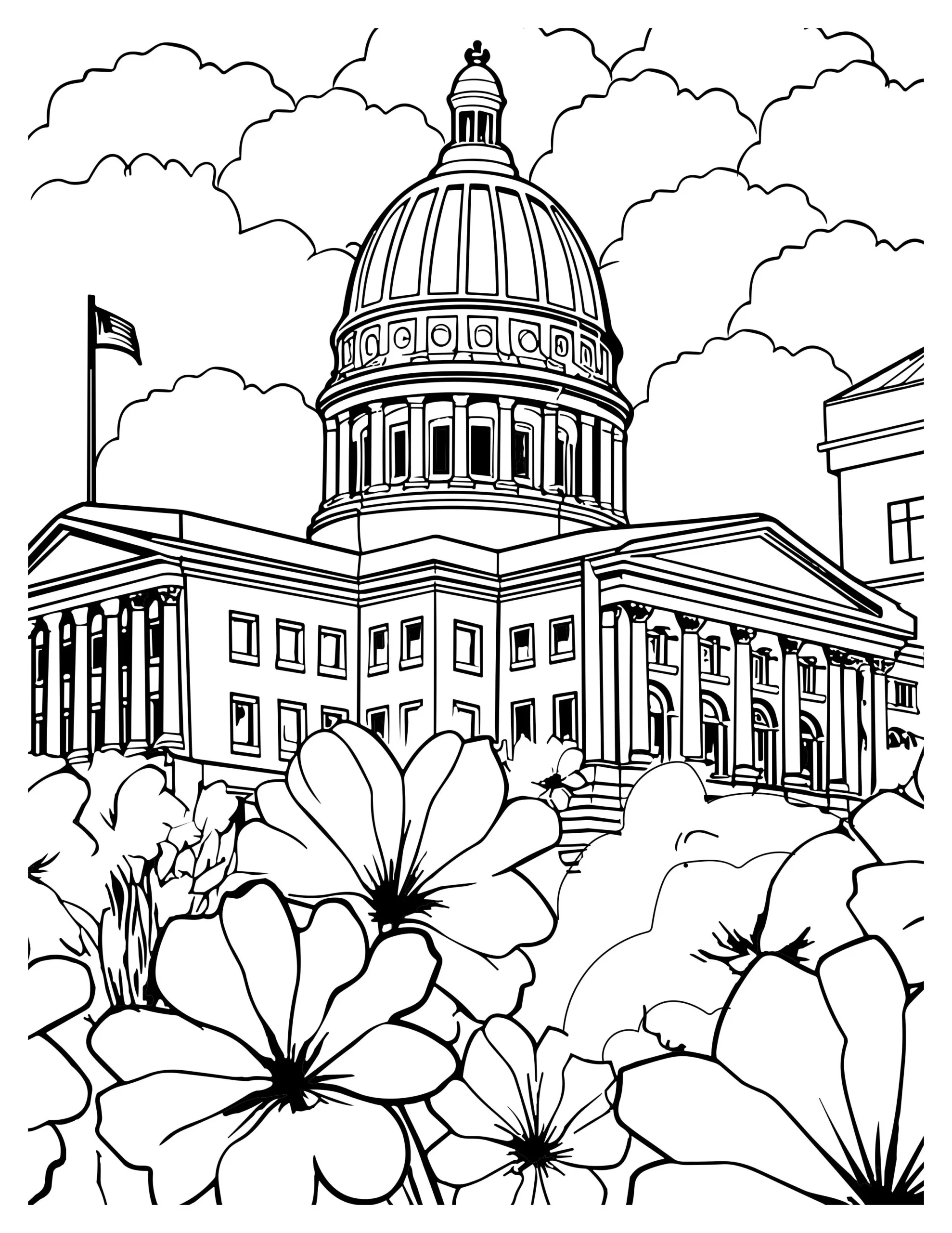 4th of July Coloring Pages
