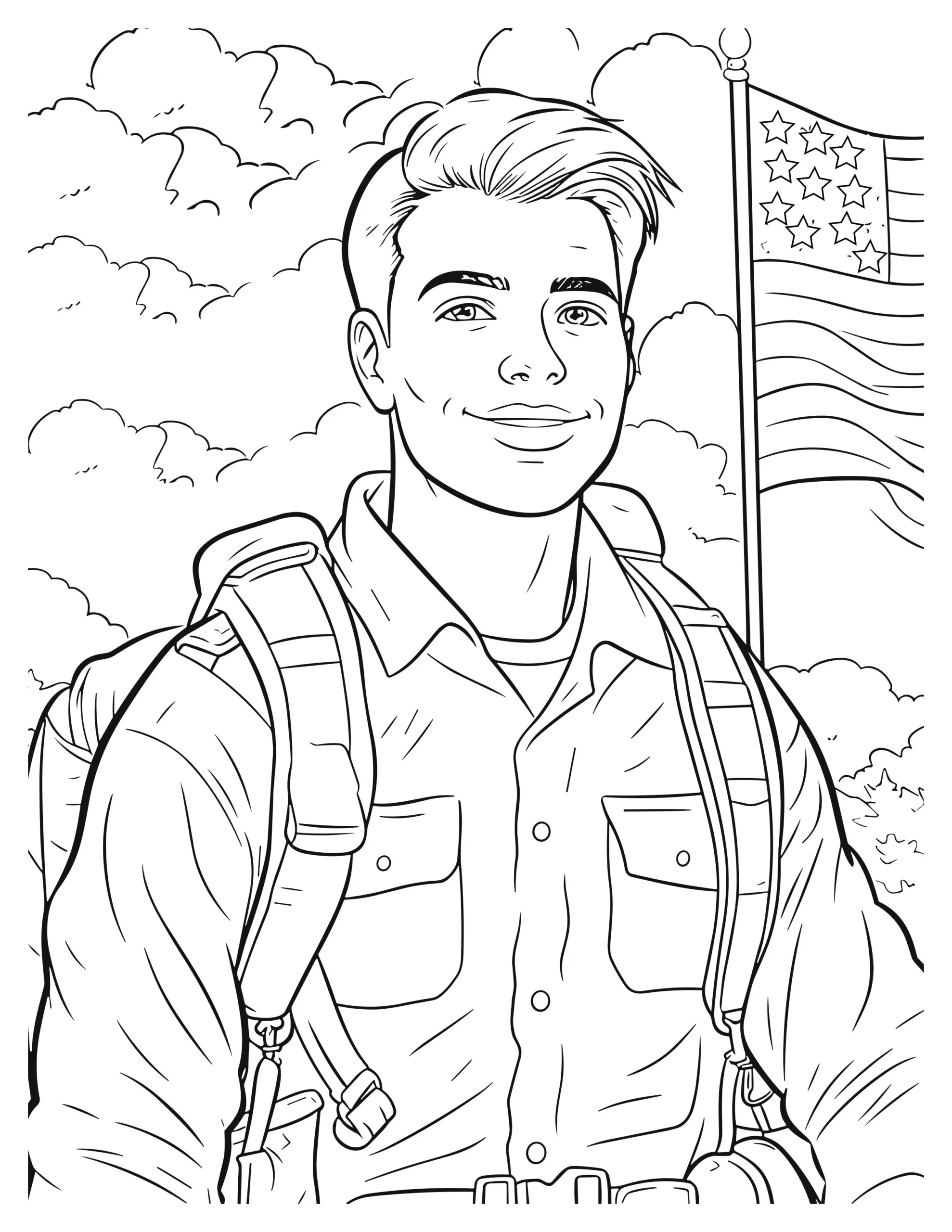 4th of July Coloring Pages
