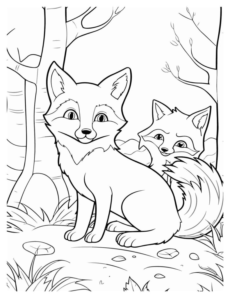 Adorable Cunning Foxes