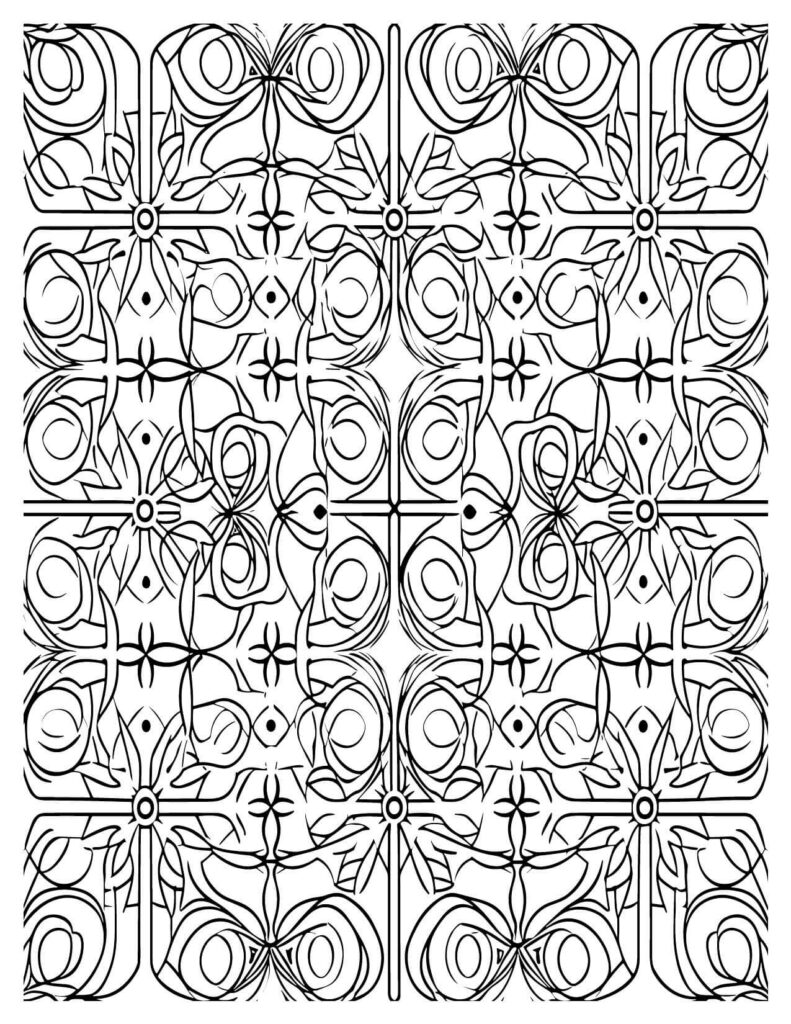  Attractive Floral Celtic Knotwork Design