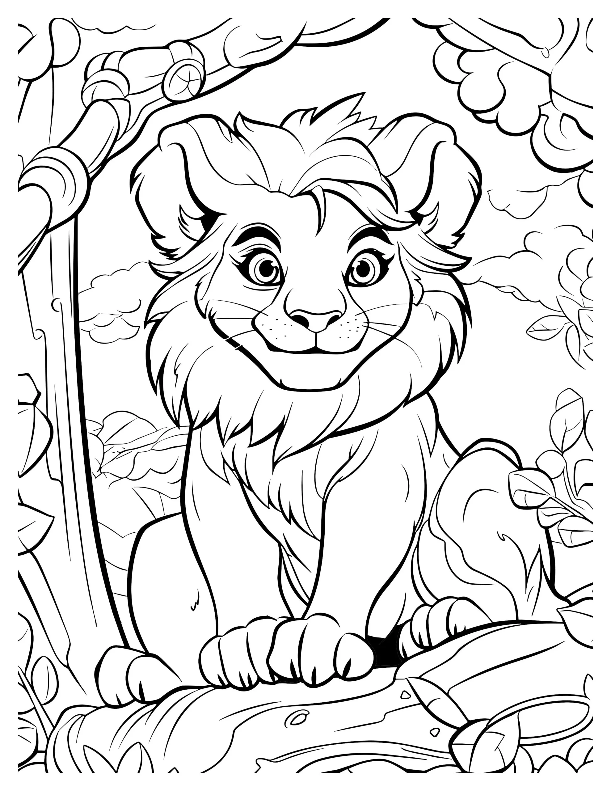 Baby Animal Coloring pages