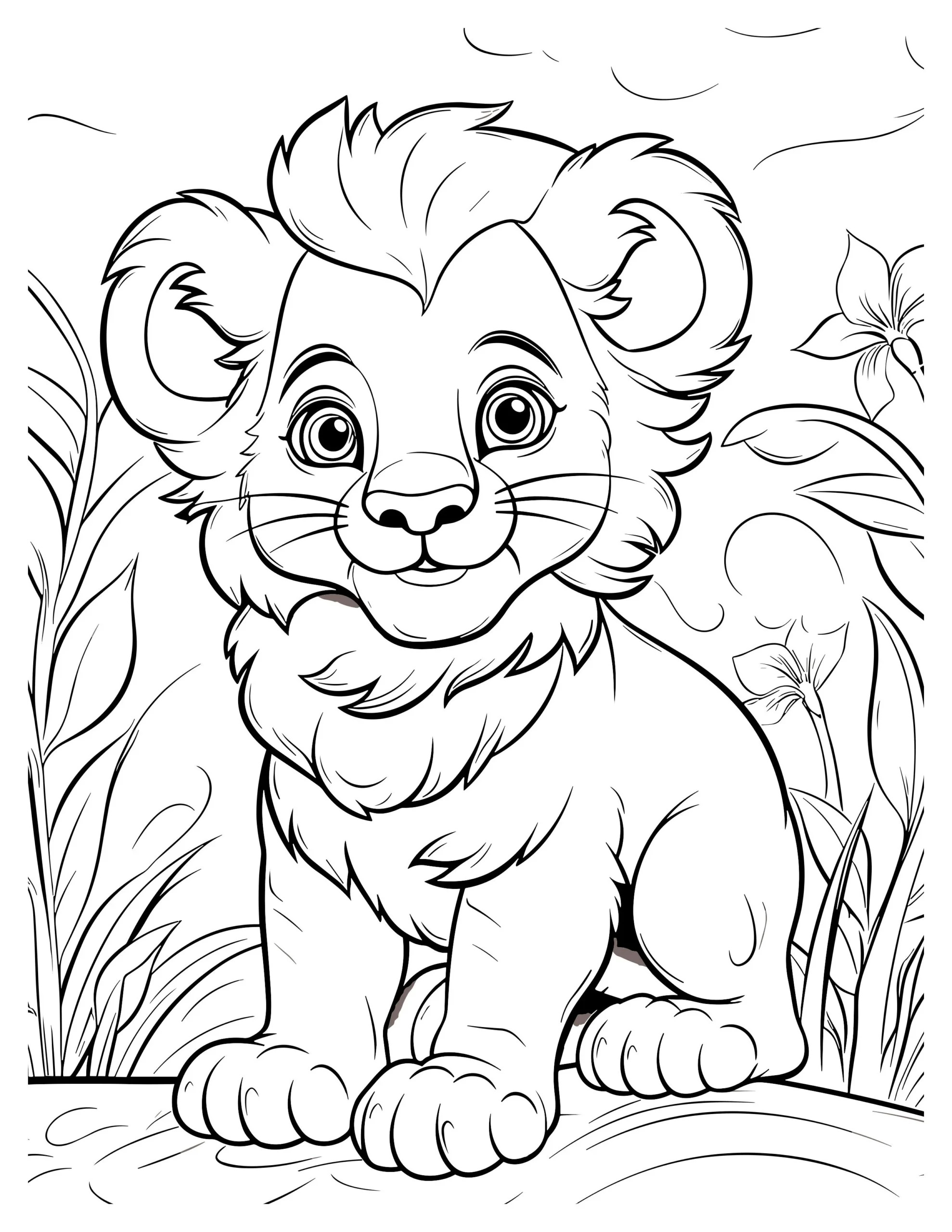 Baby Animal Coloring pages