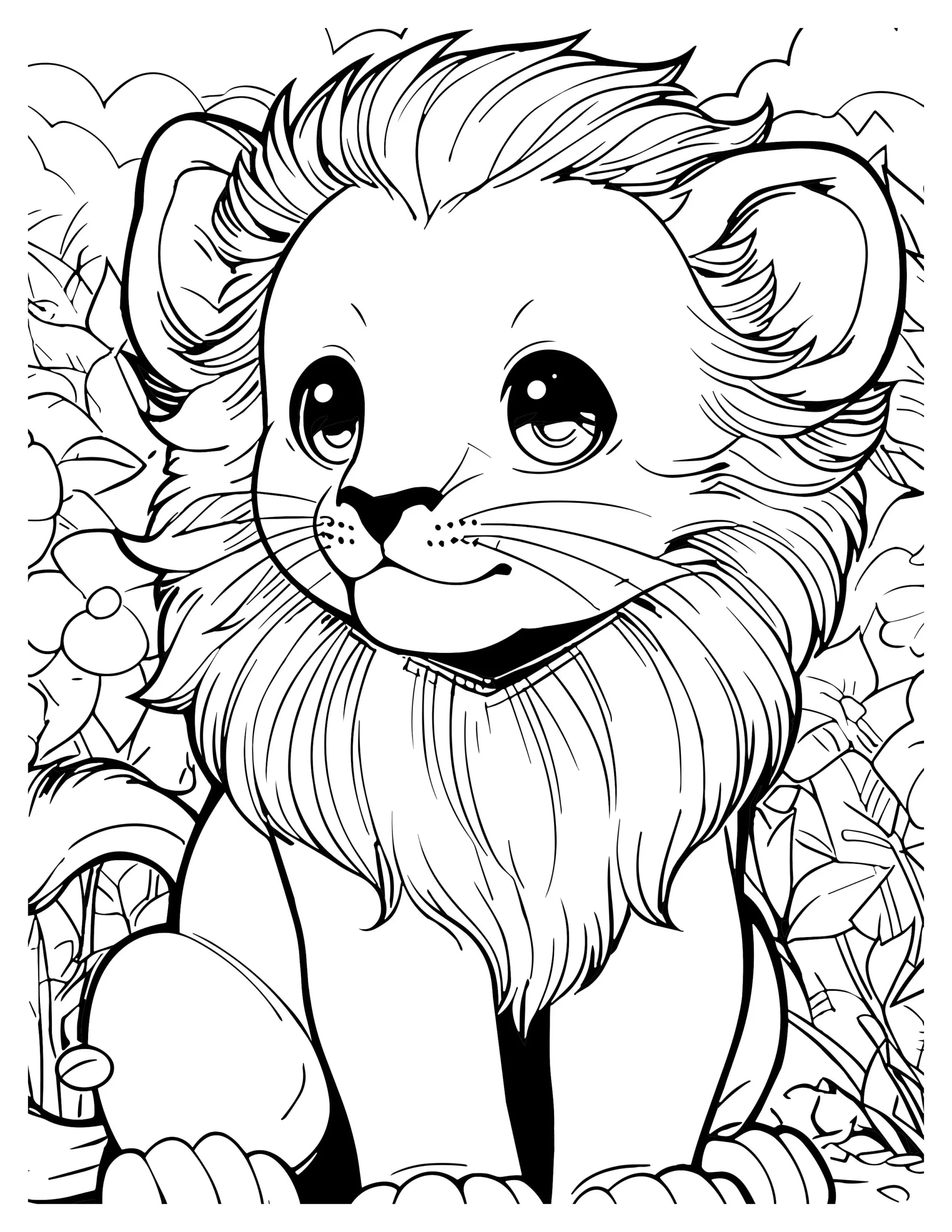 Baby Animal Coloring pages