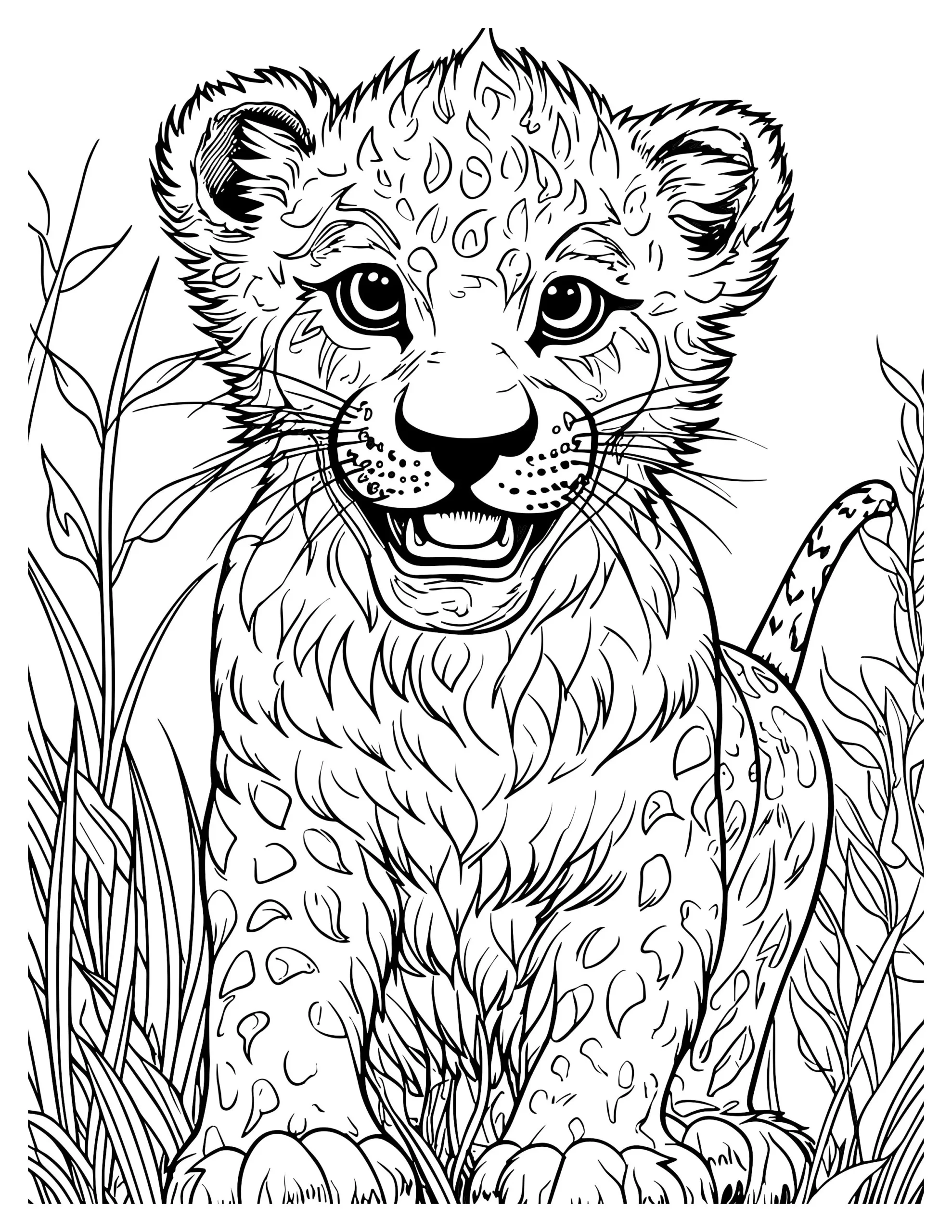 Baby Animal Coloring pages