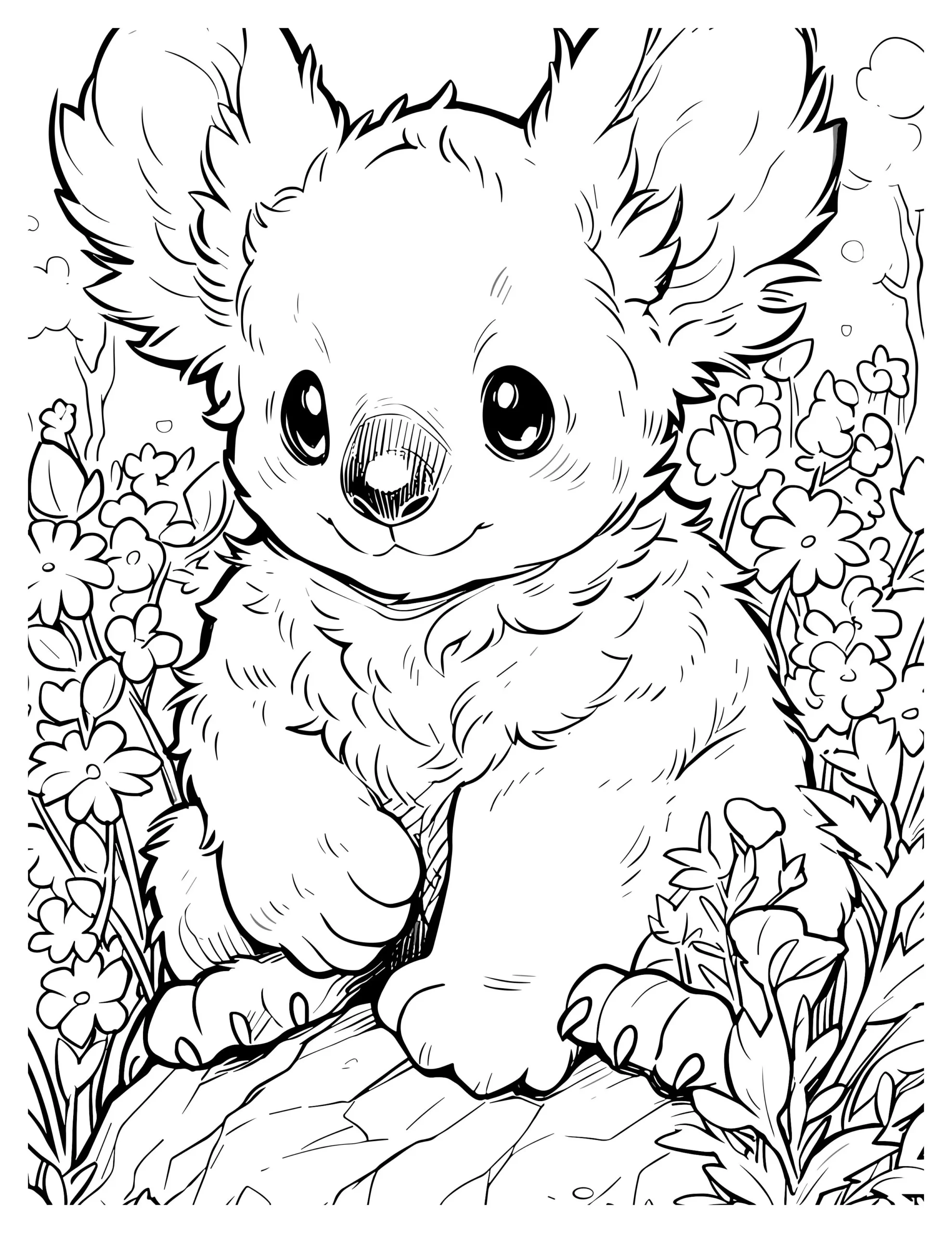 Baby Animal Coloring pages