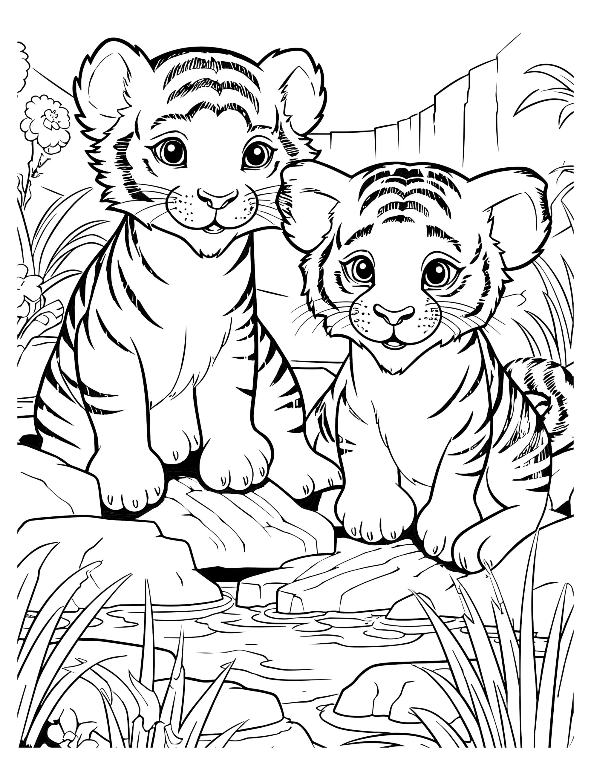 Baby Animal Coloring pages