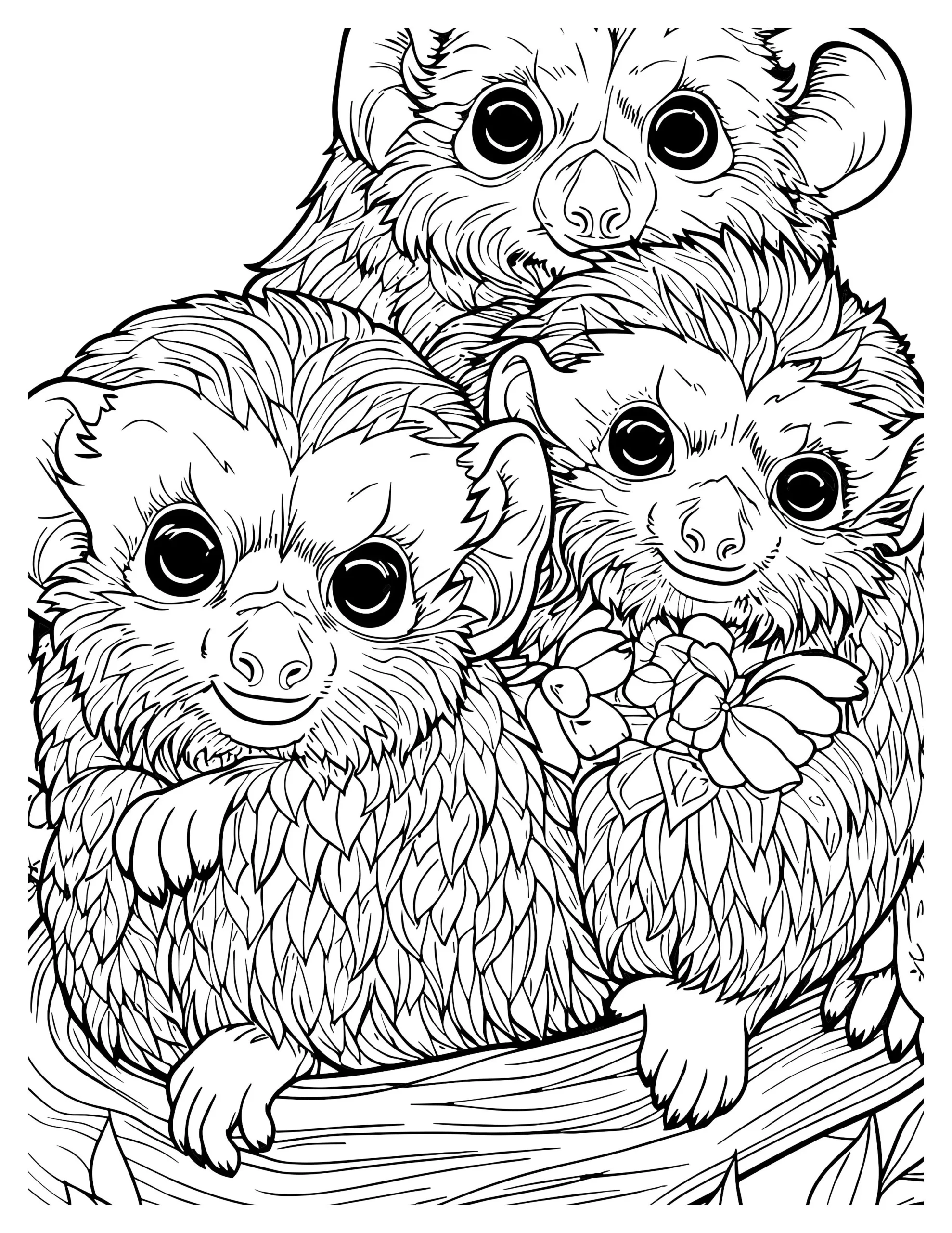 Baby Animal Coloring pages