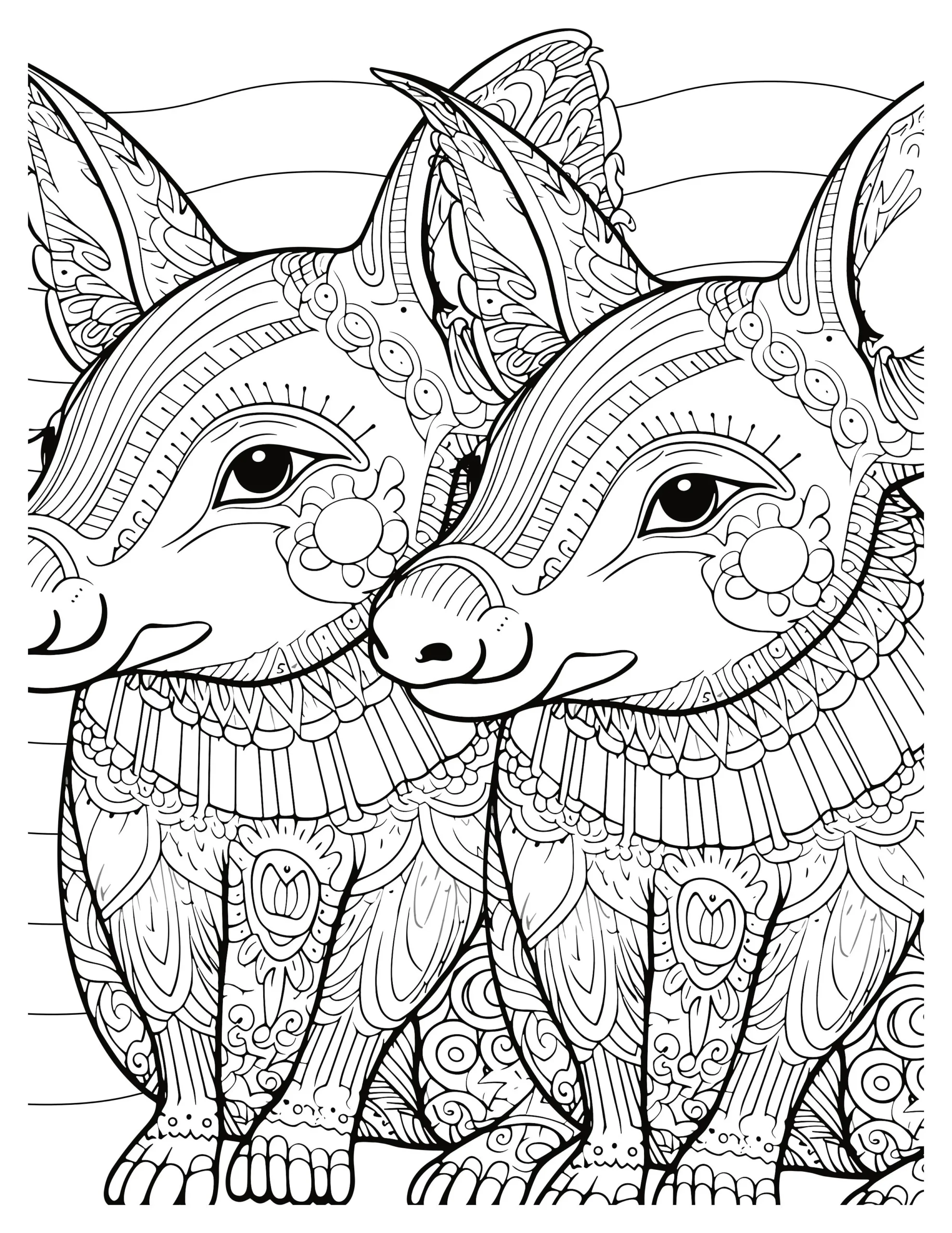 Baby Animal Coloring pages