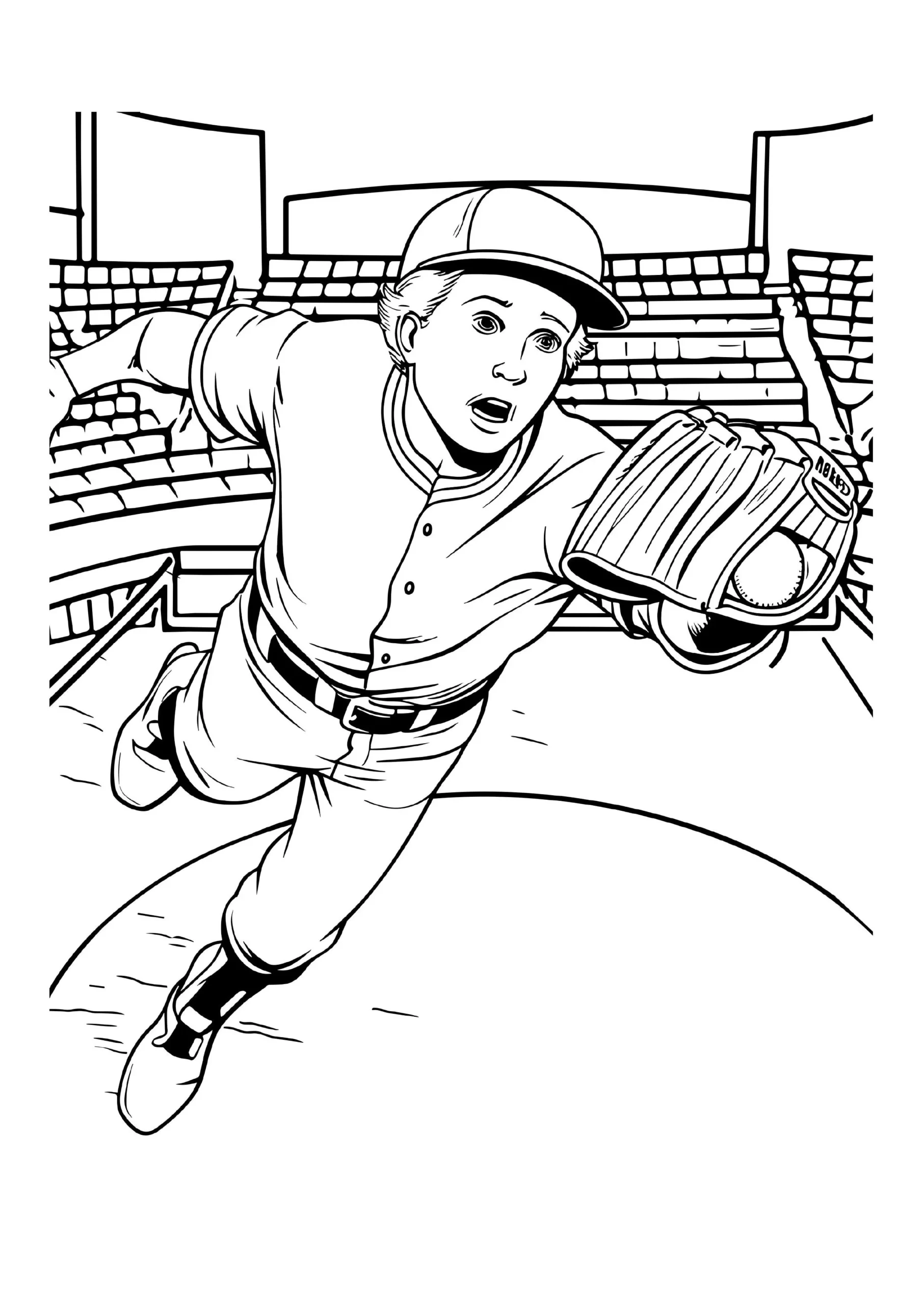 Baseball Coloring Pages