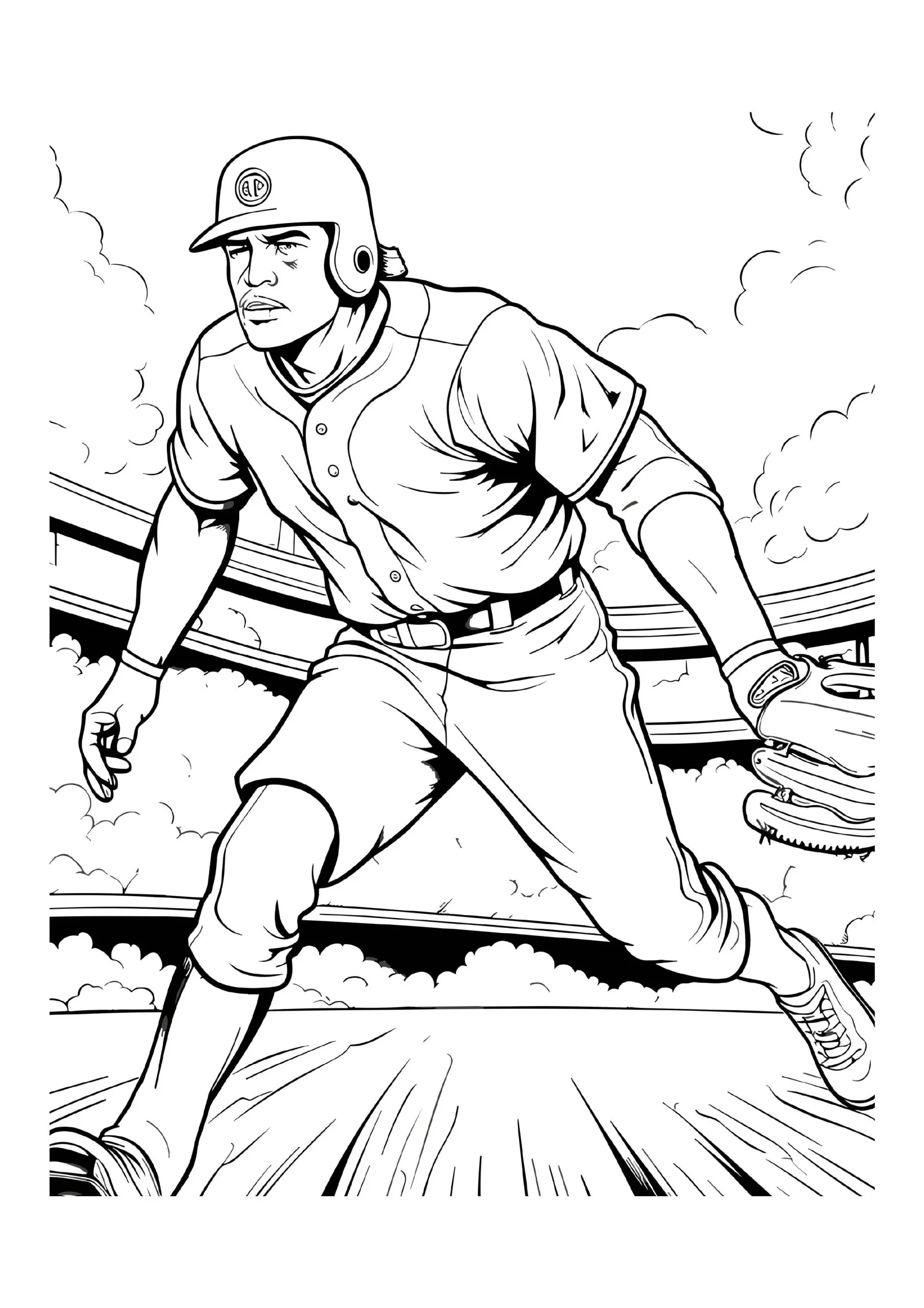 Baseball Coloring Pages