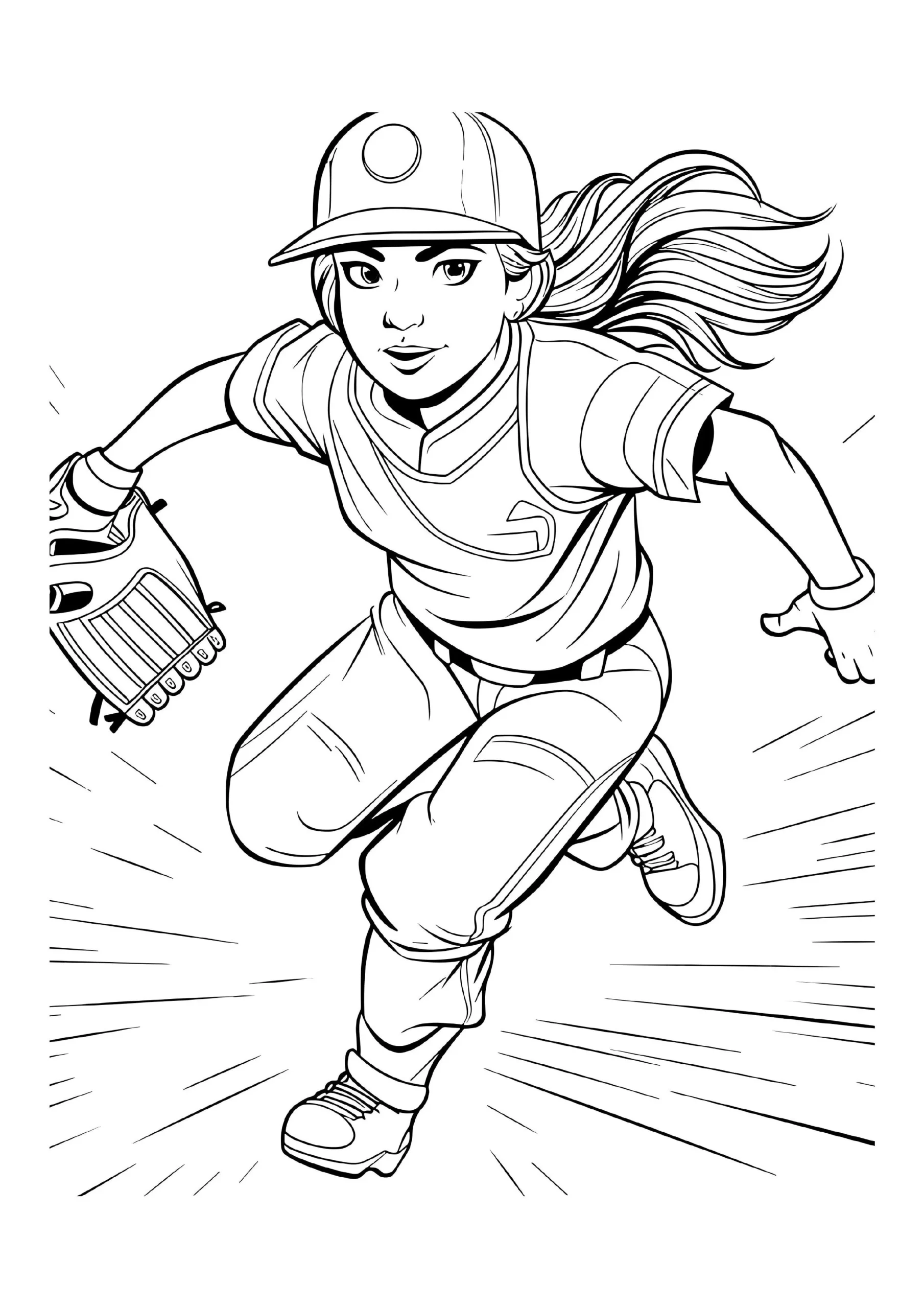 Baseball Coloring Pages