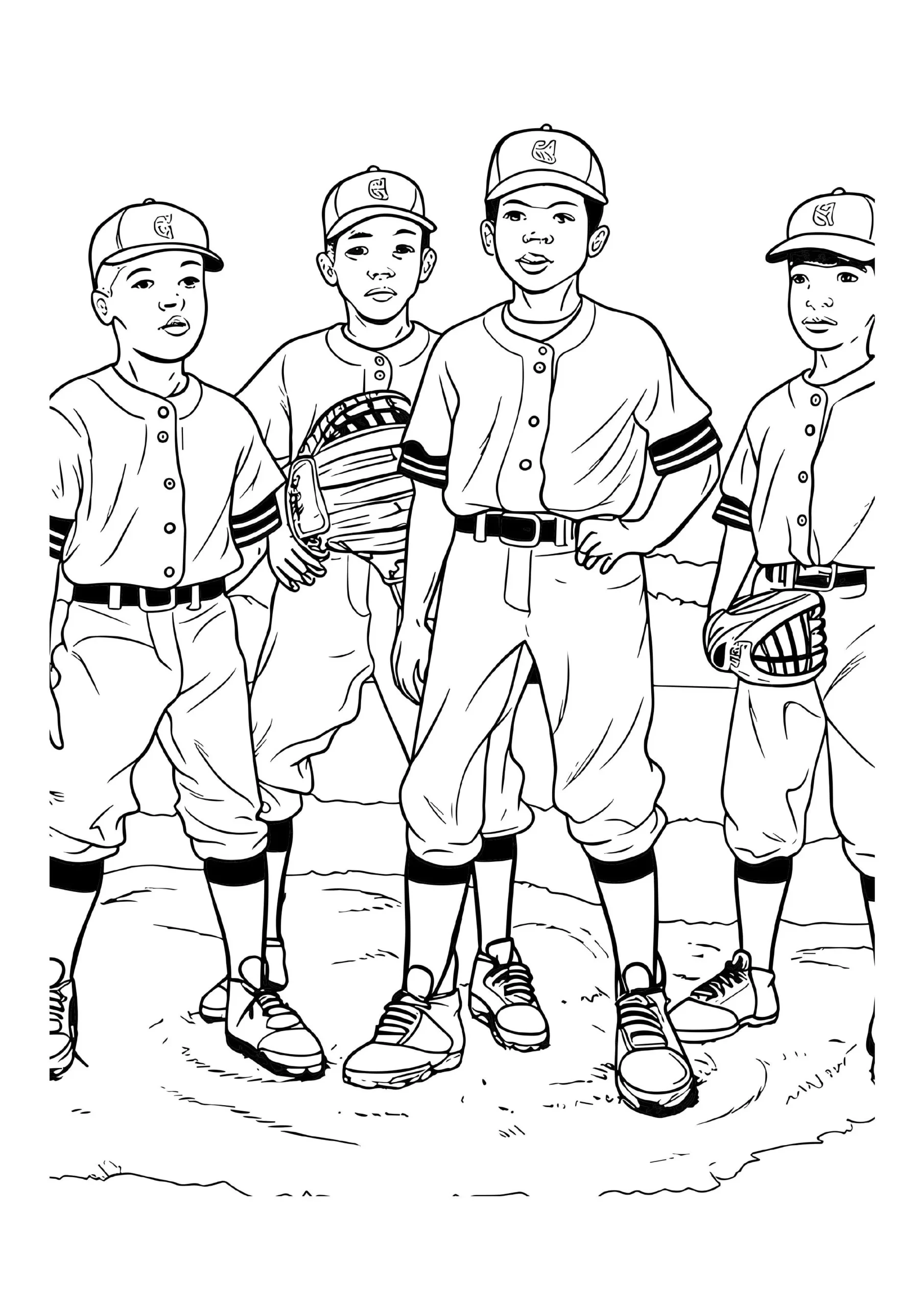 Baseball Coloring Pages