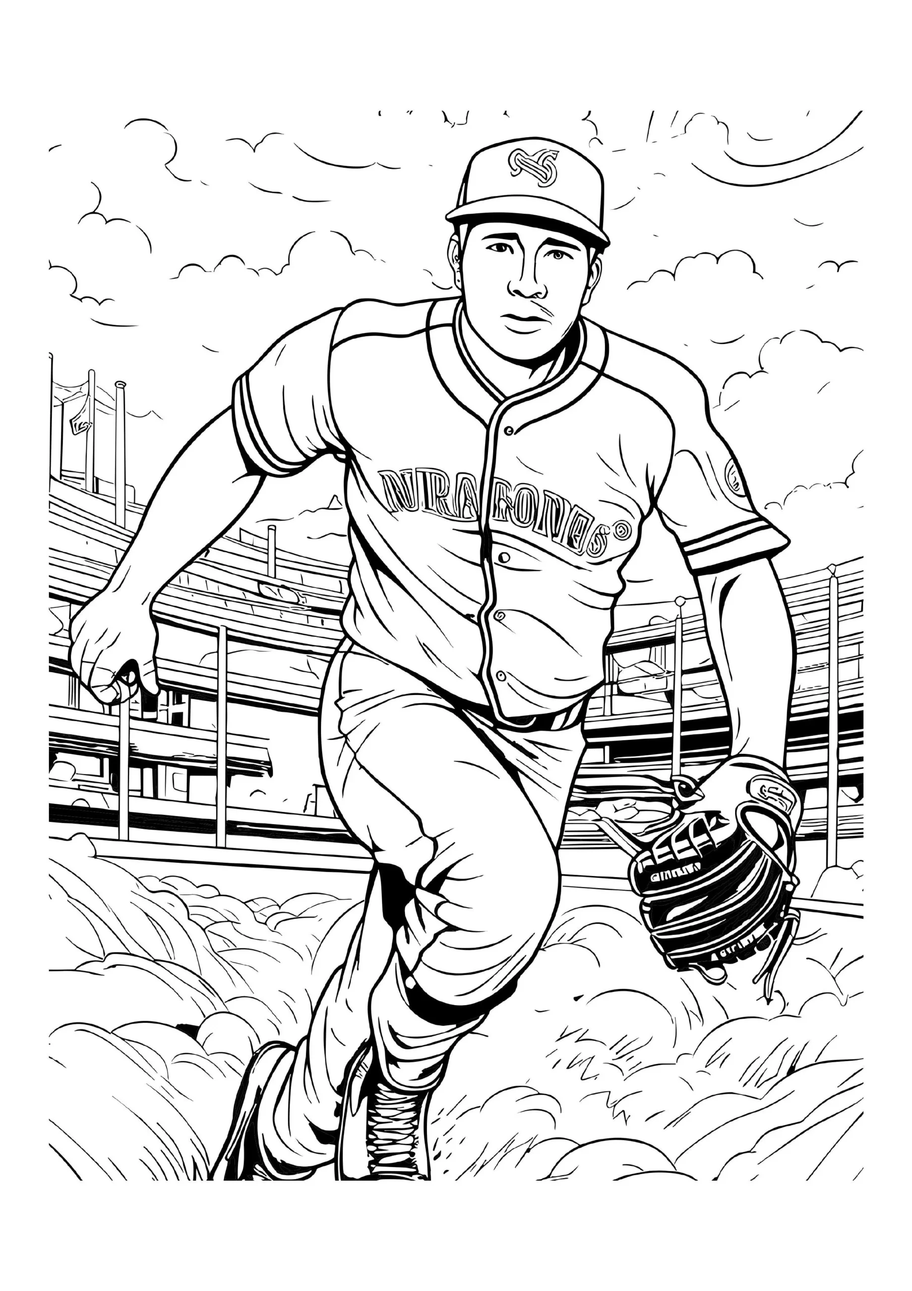 Baseball Coloring Pages