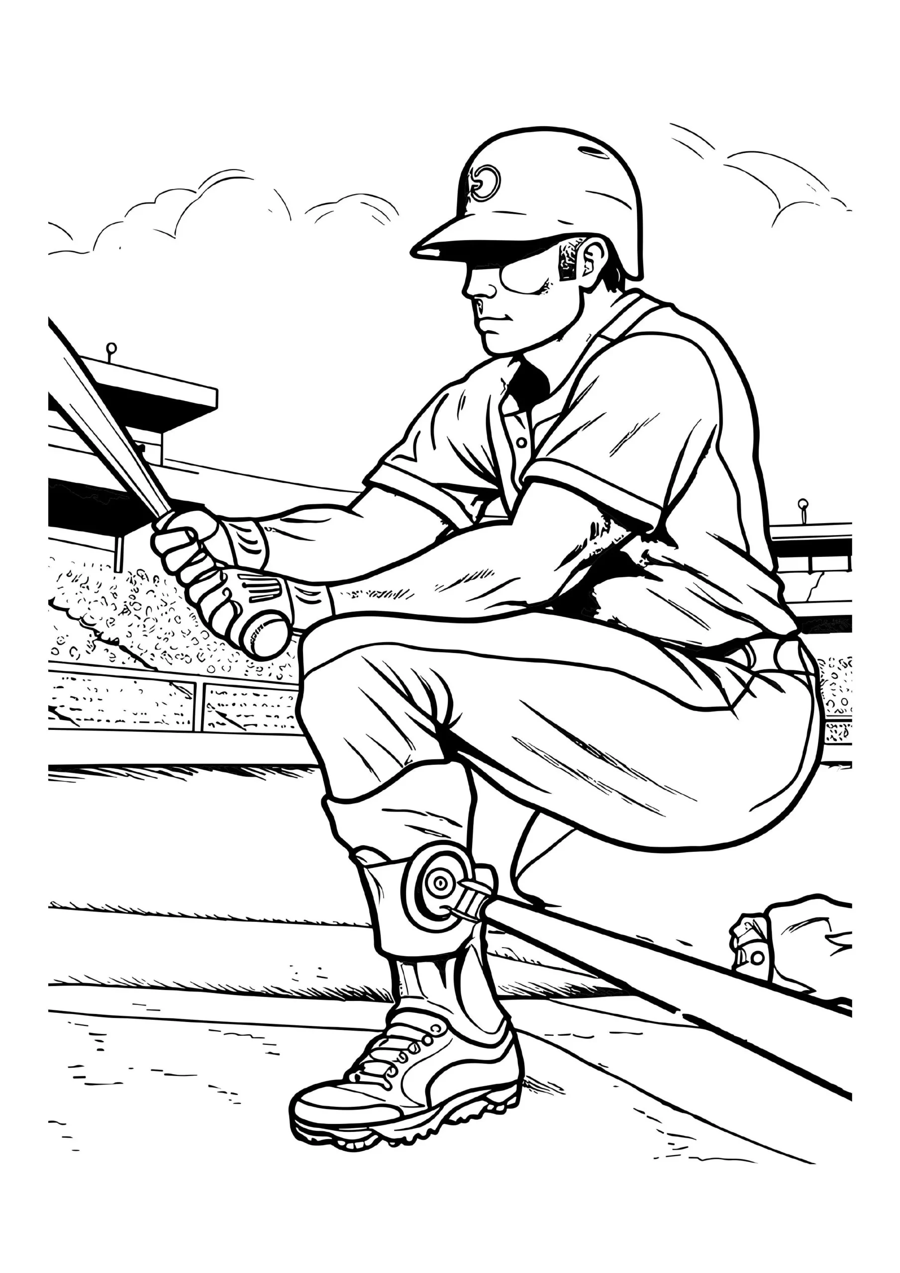 Baseball Coloring Pages