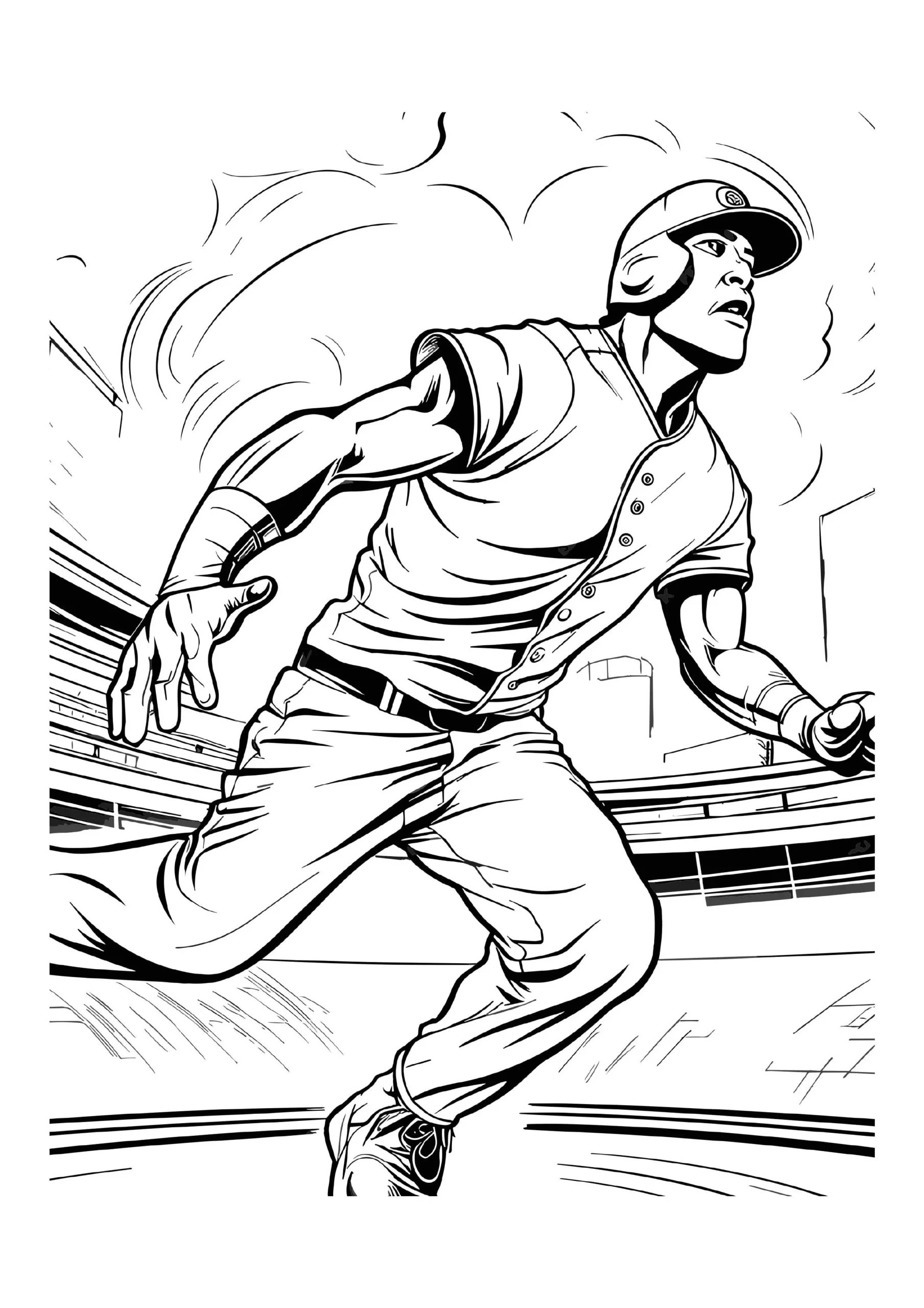 Baseball Coloring Pages