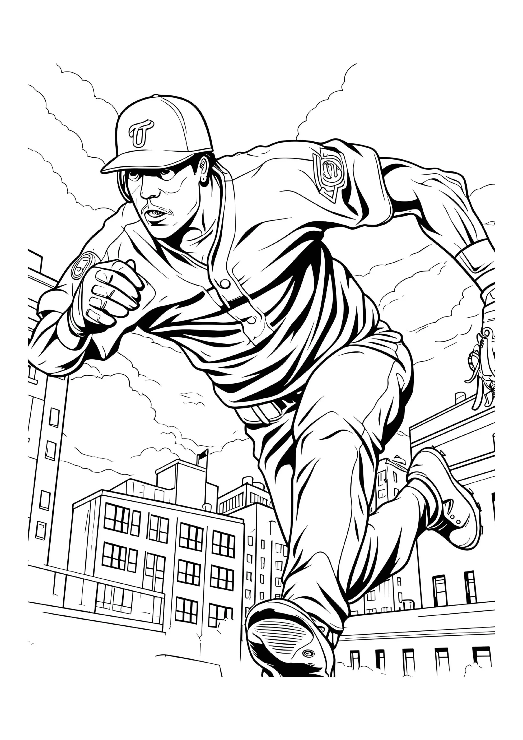 Baseball Coloring Pages