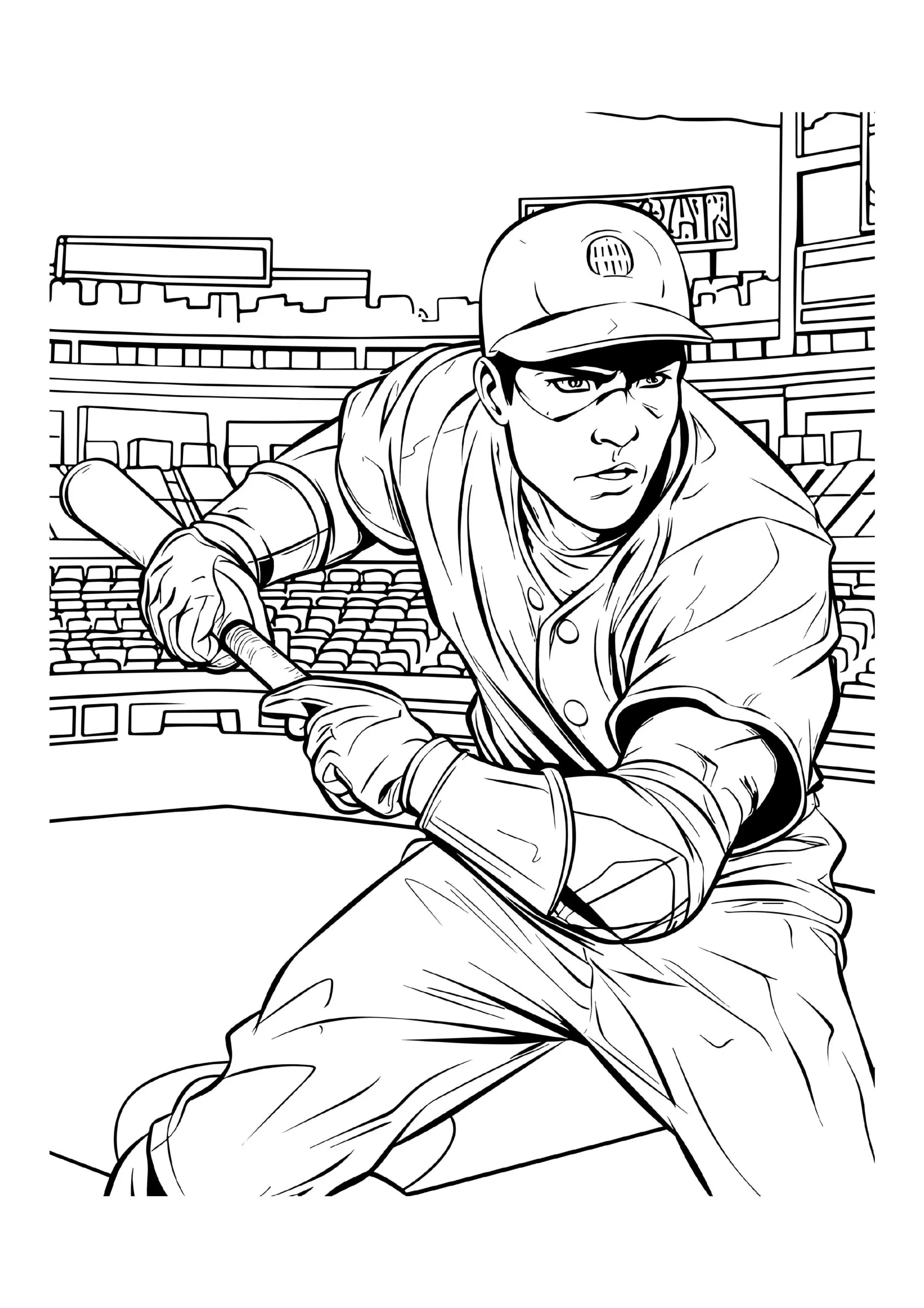 Baseball Coloring Pages