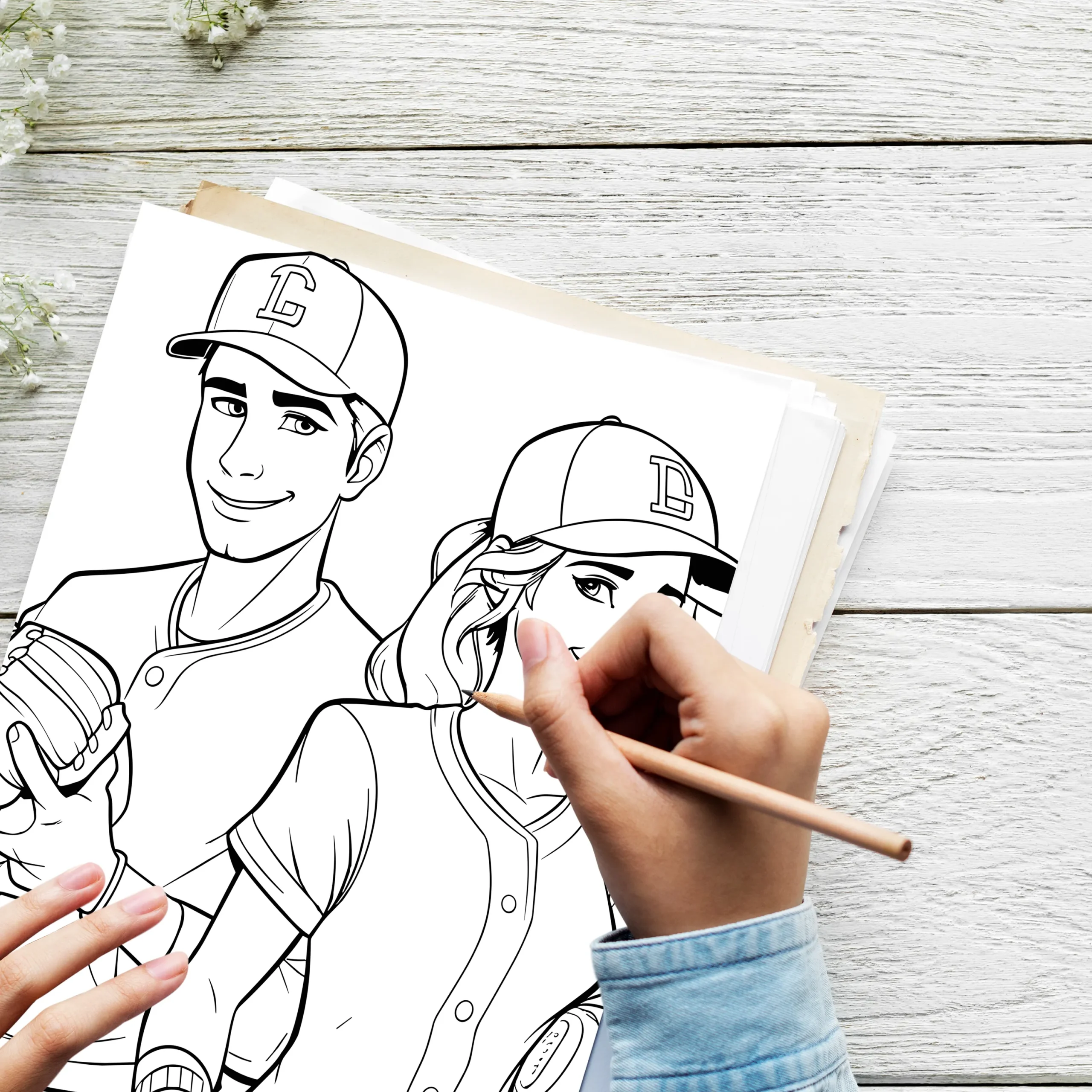 Baseball Coloring Pages