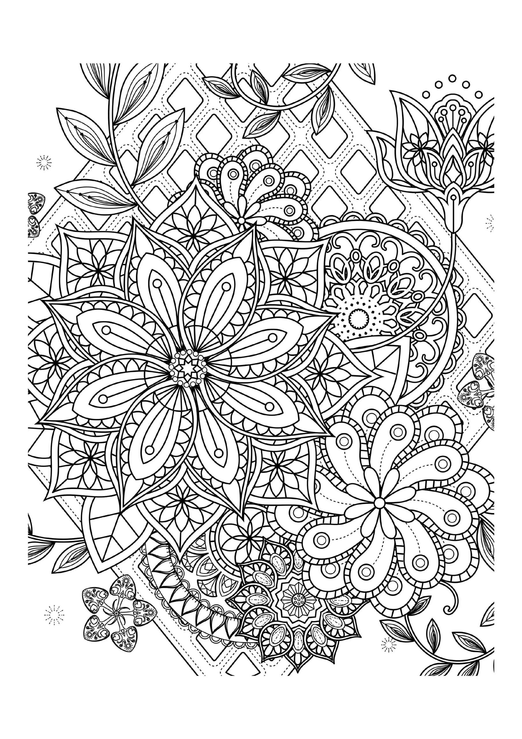  Intricate Mandala Garden