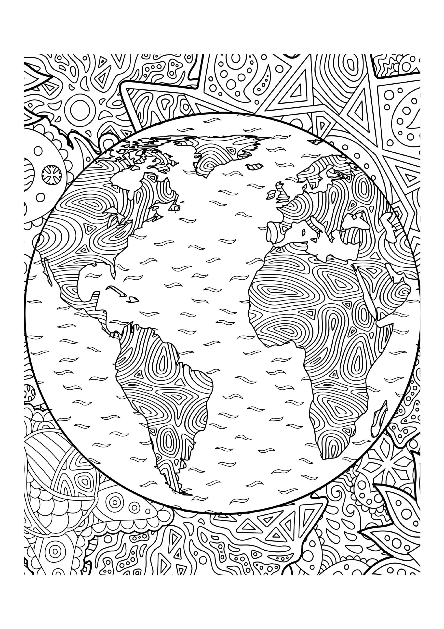 Earth Day Coloring Pages