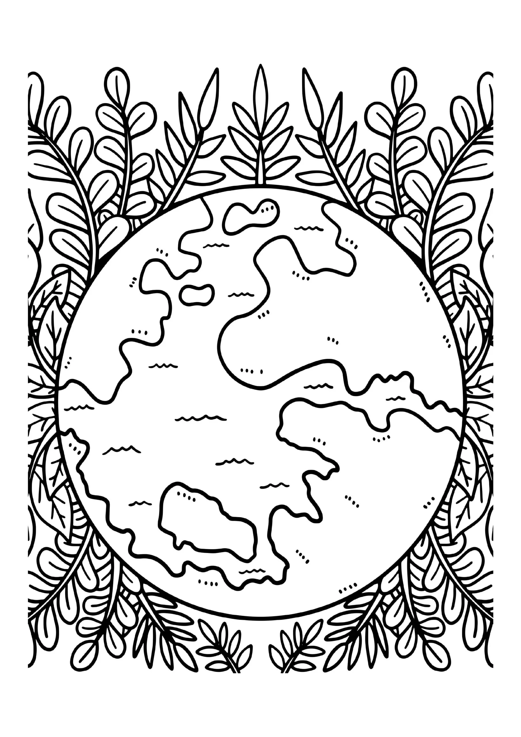 Earth Day Coloring Pages