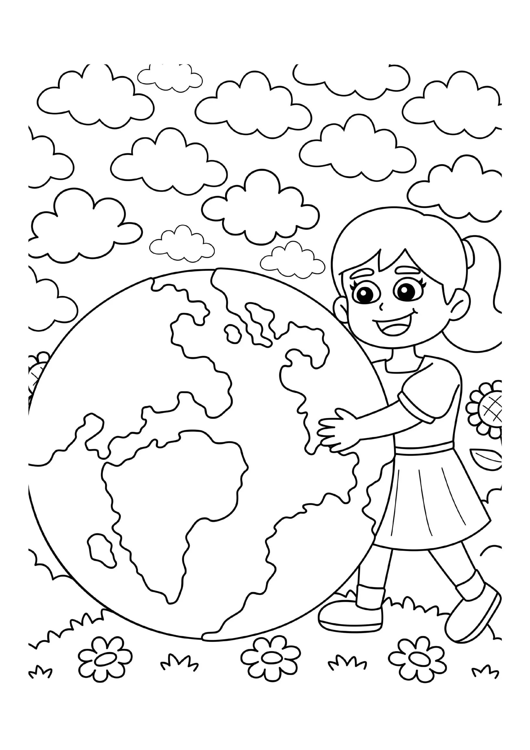 Earth Day Coloring Pages