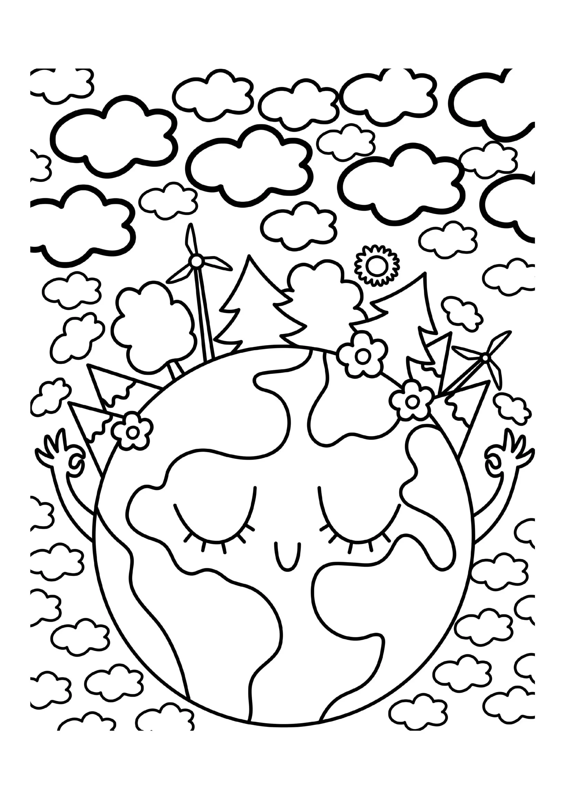 Earth Day Coloring Pages