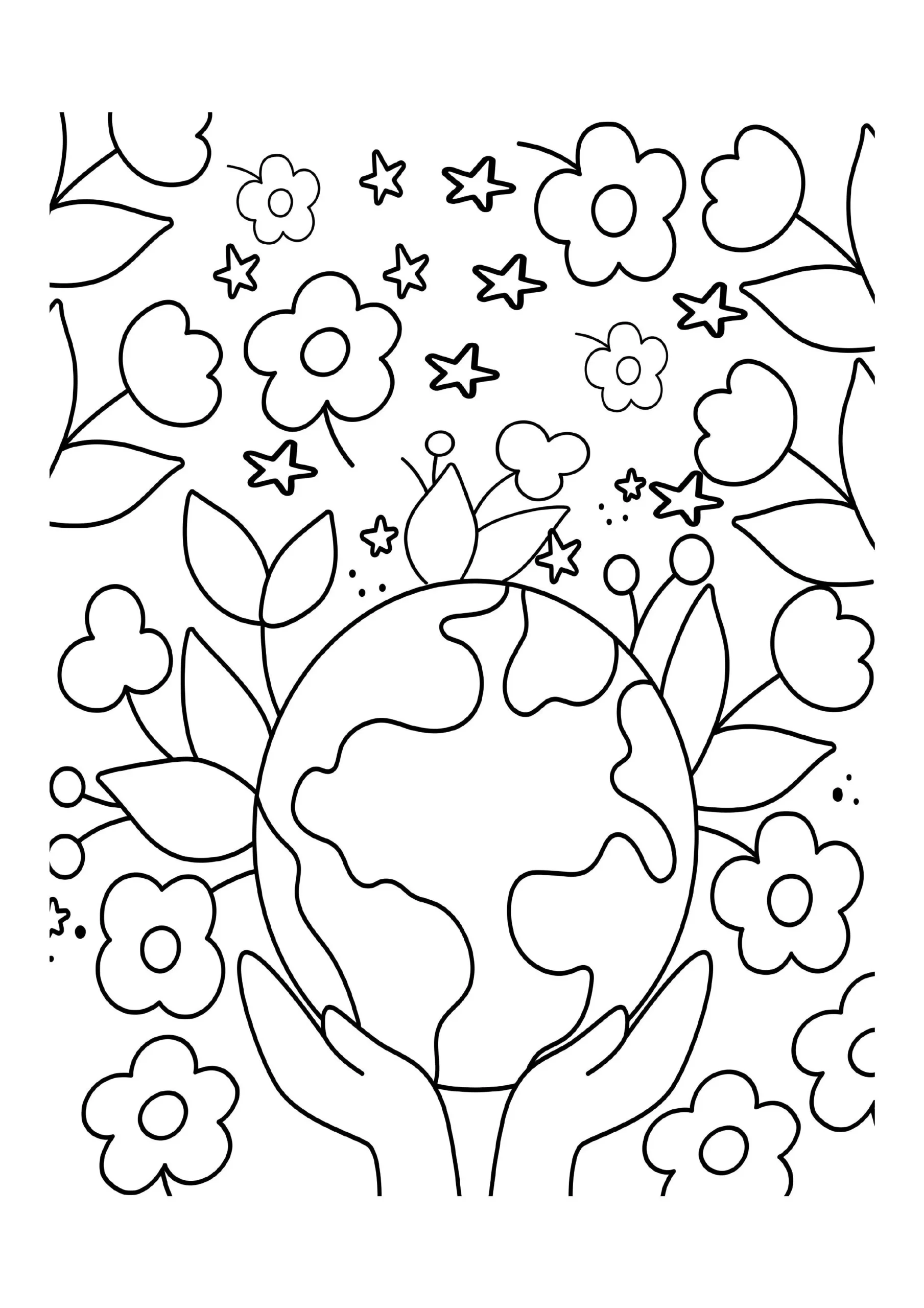 Earth Day Coloring Pages