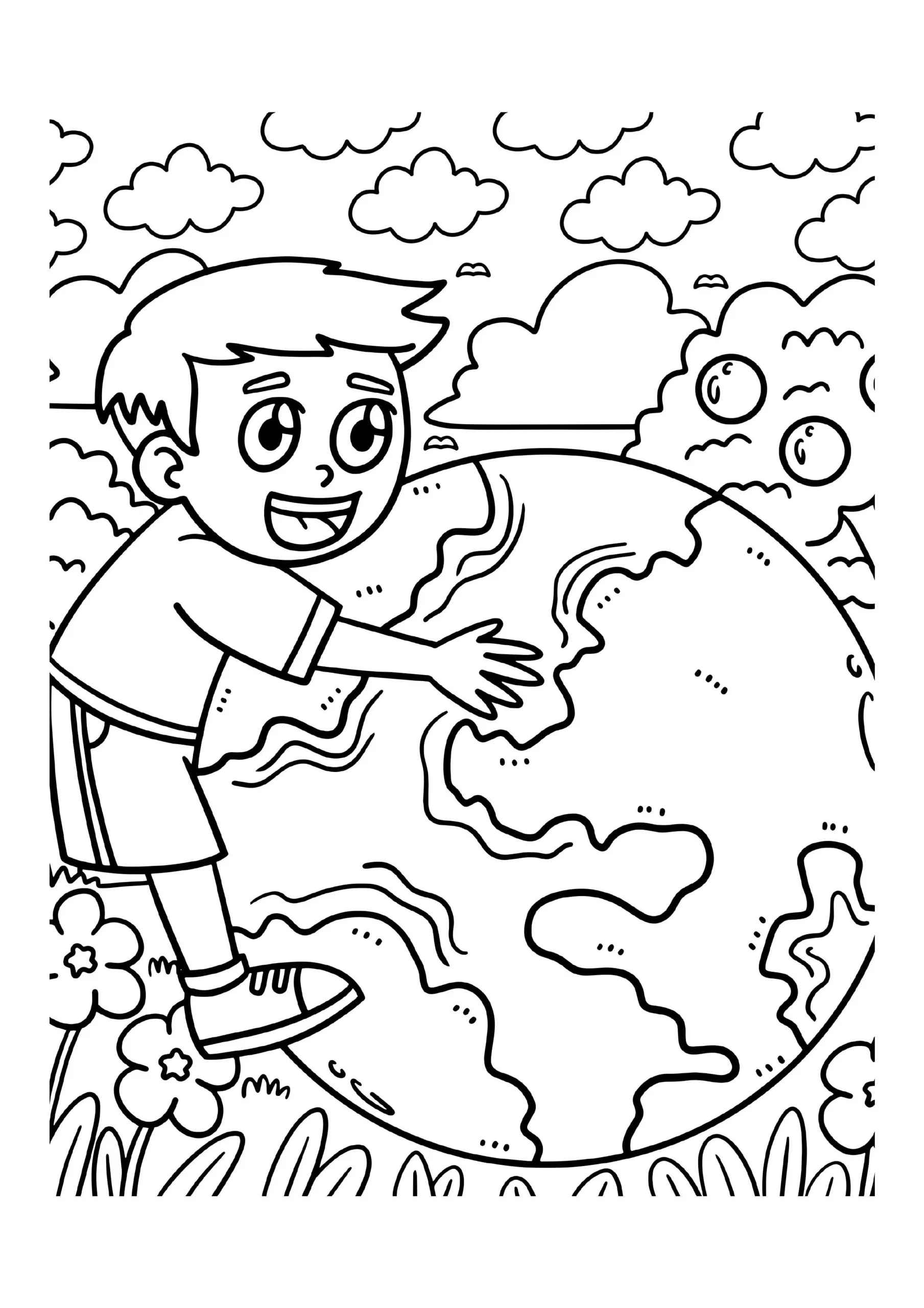 Earth Day Coloring Pages