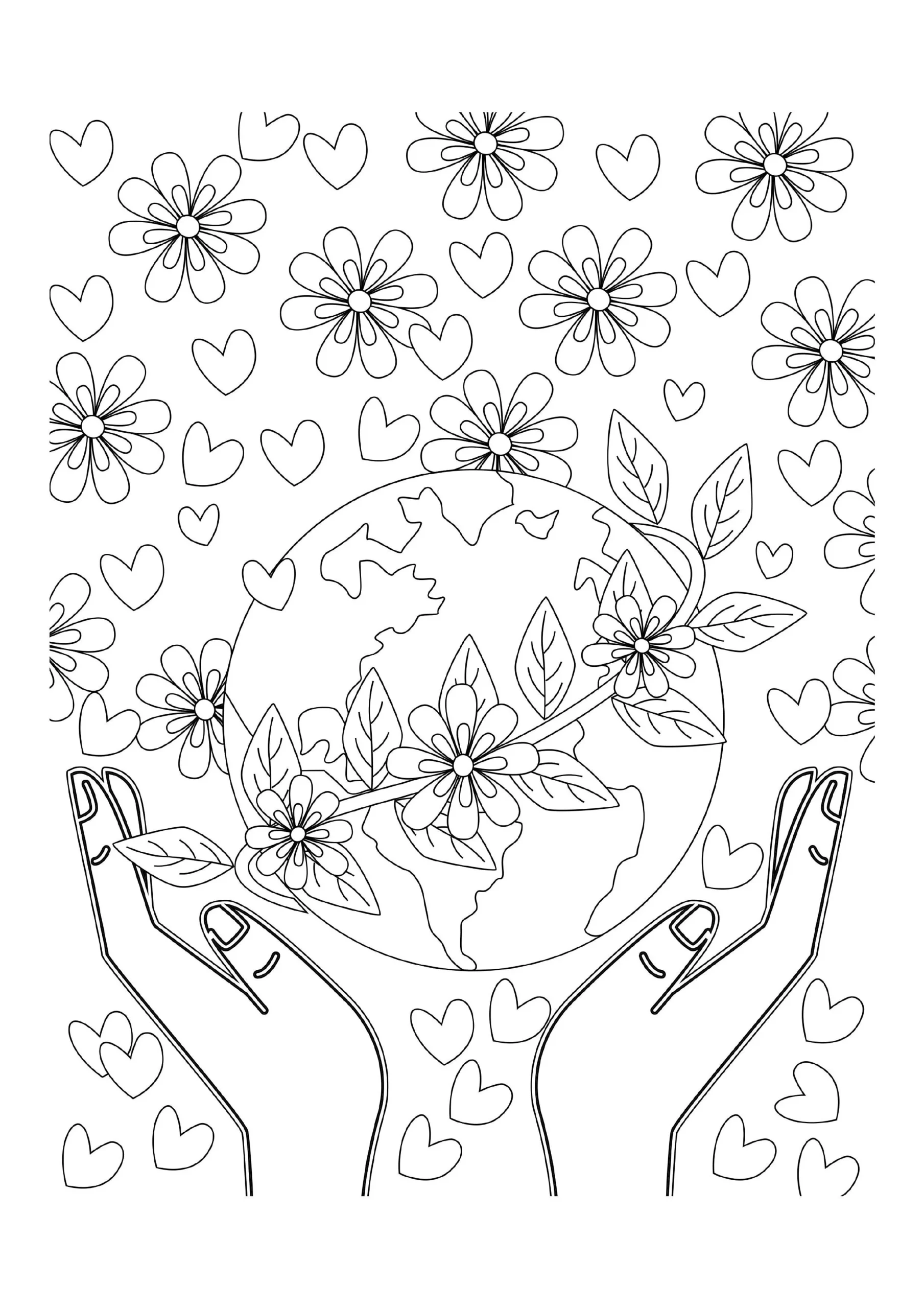 Earth Day Coloring Pages