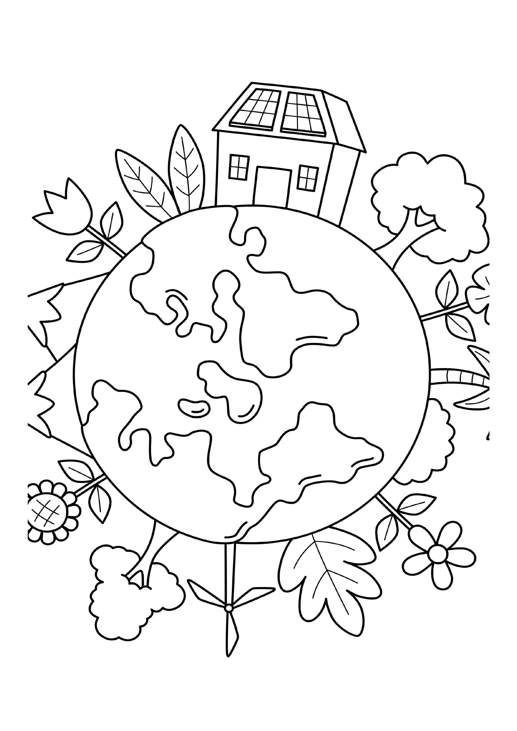 Earth Day Coloring Pages