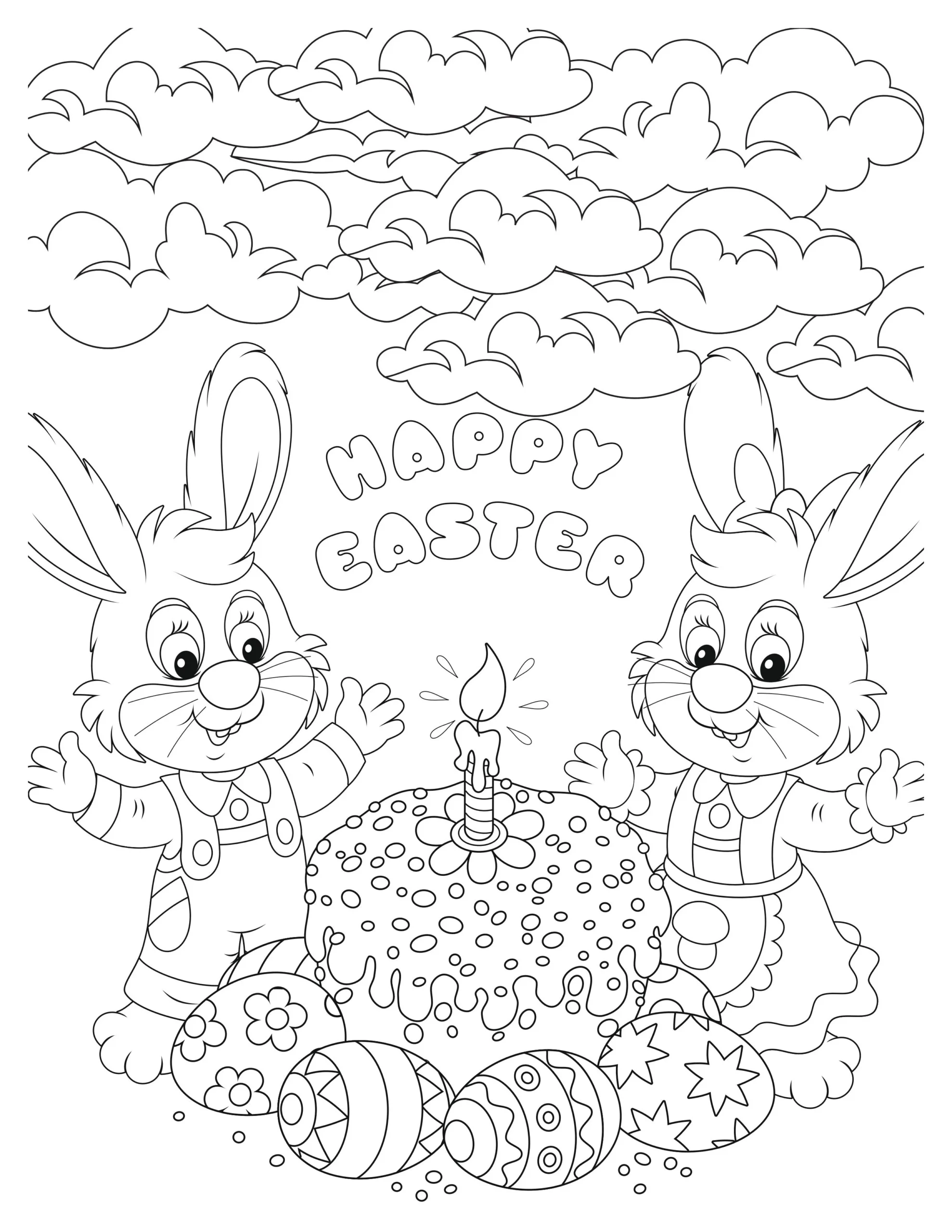 Easter Coloring Pages