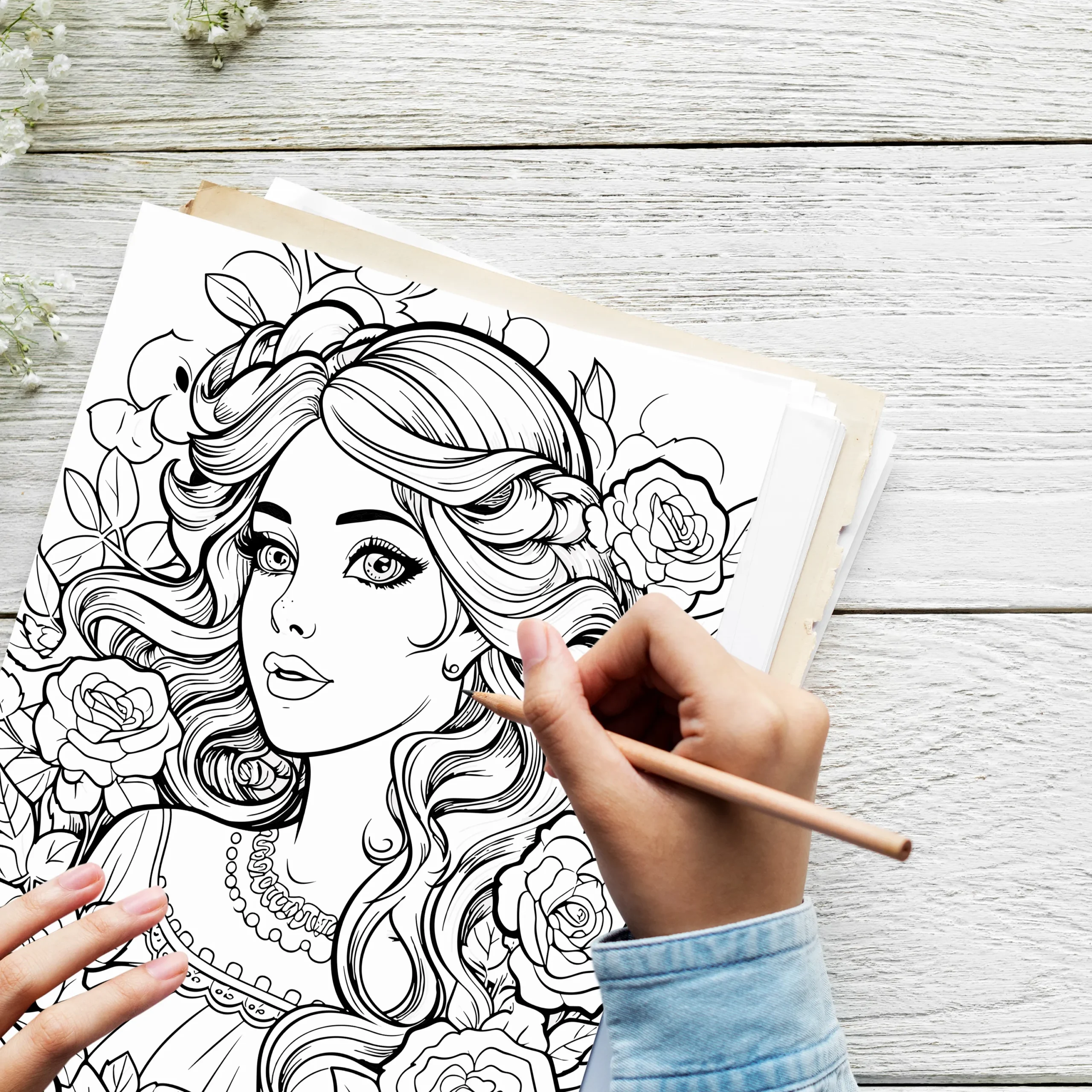 Enchanting Princess Coloring Pages