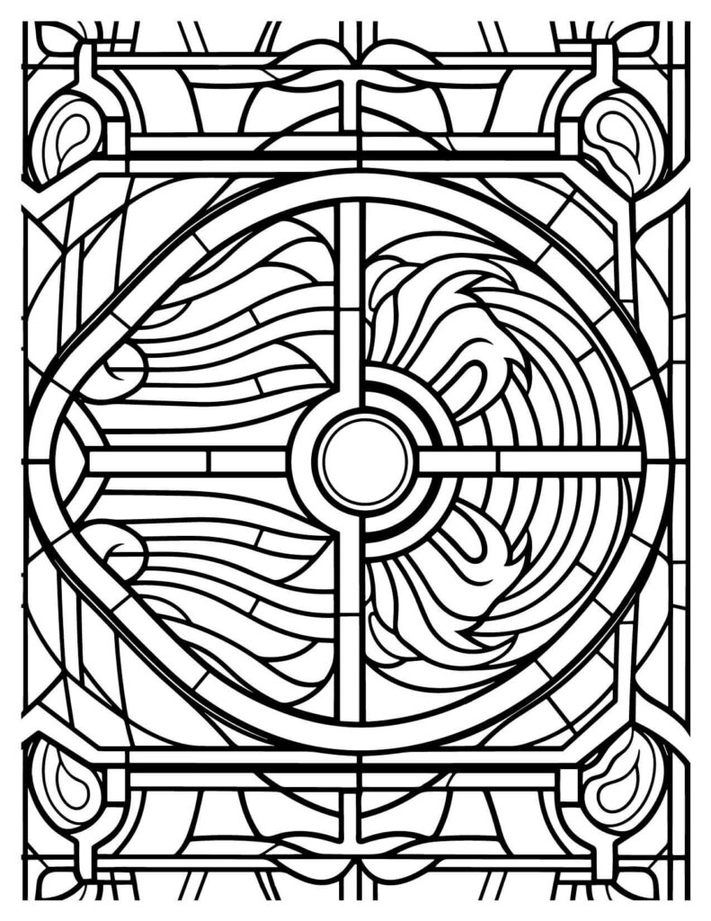 Fire Pattern Celtic Knotwork Design