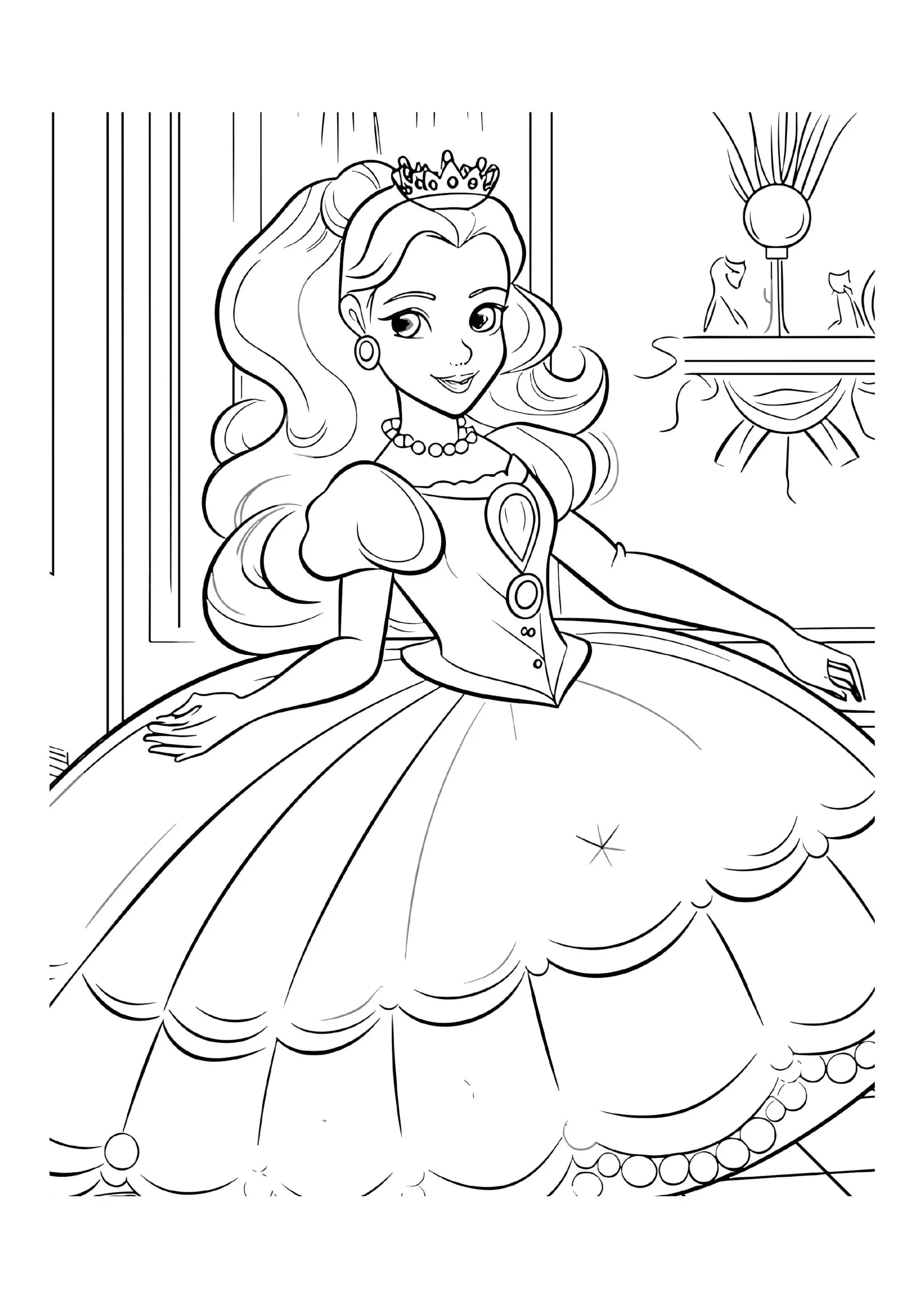 Princess Coloring Pages