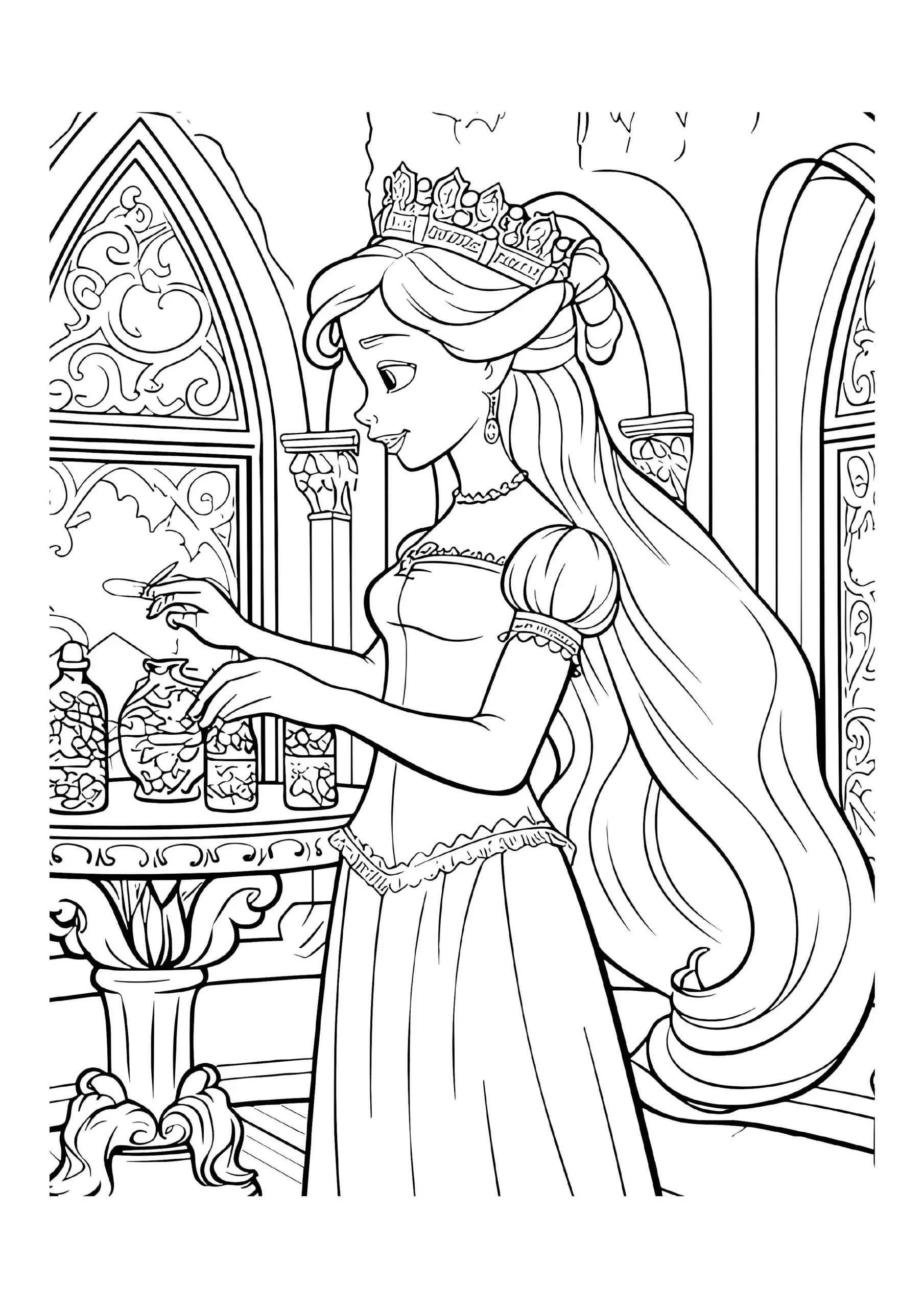 Princess Coloring Pages