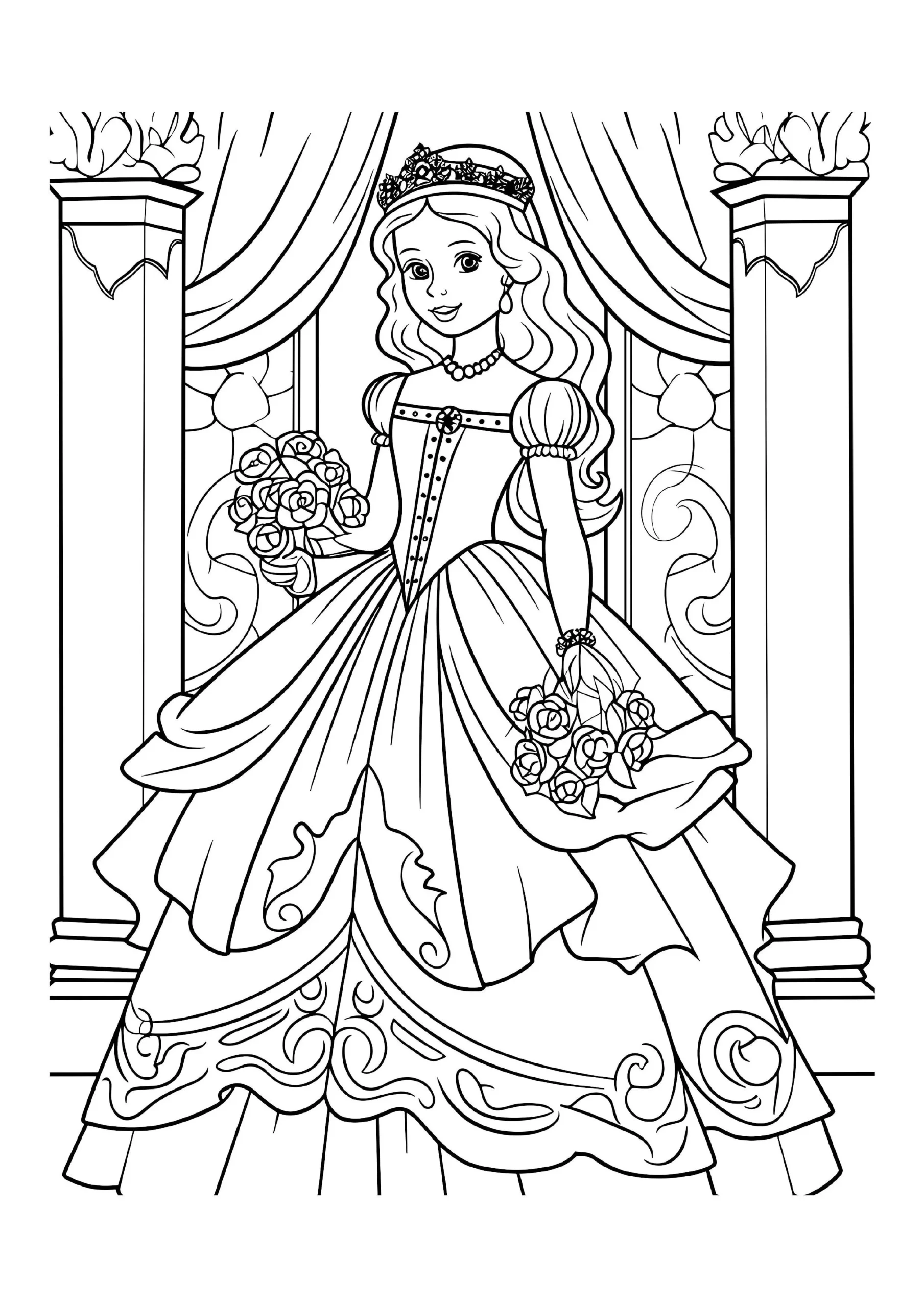 Princess Coloring Pages